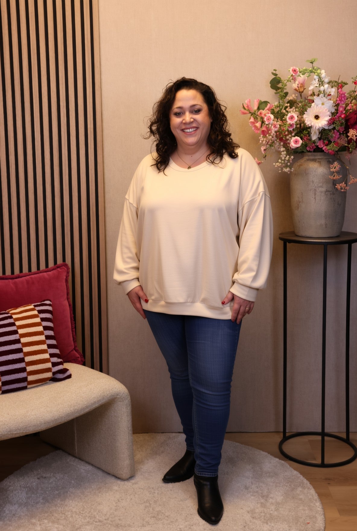 Nova | Trui beige