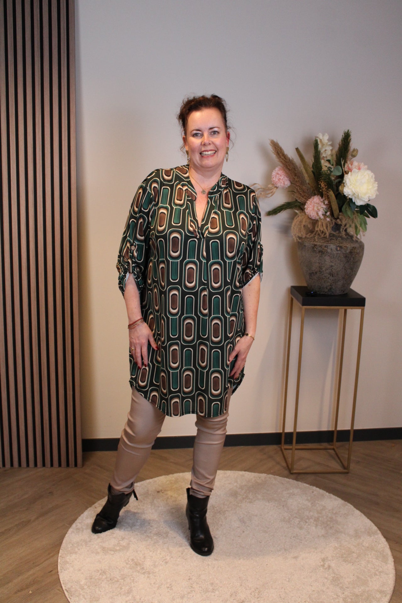 Tineke | tuniek groen 38 t/m 48