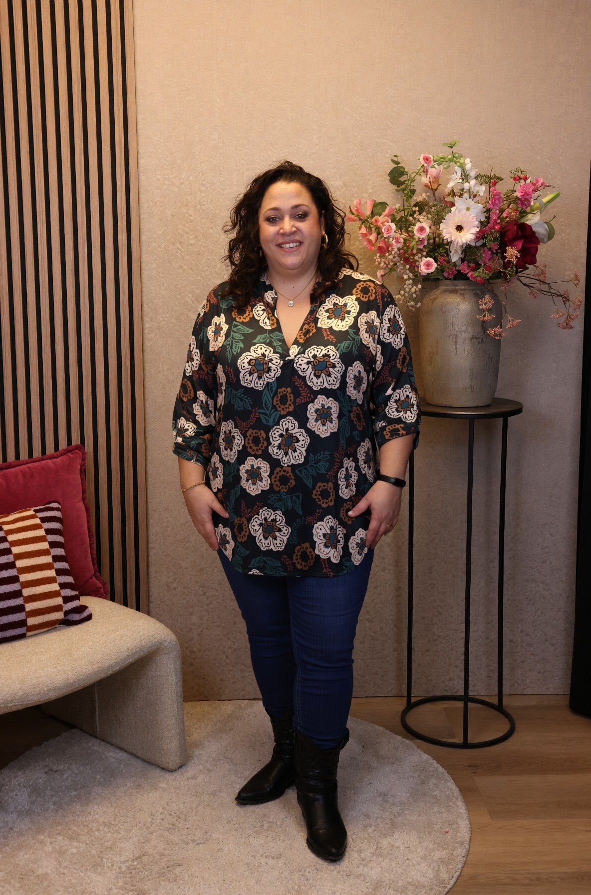 Olivia | Blouse aqua