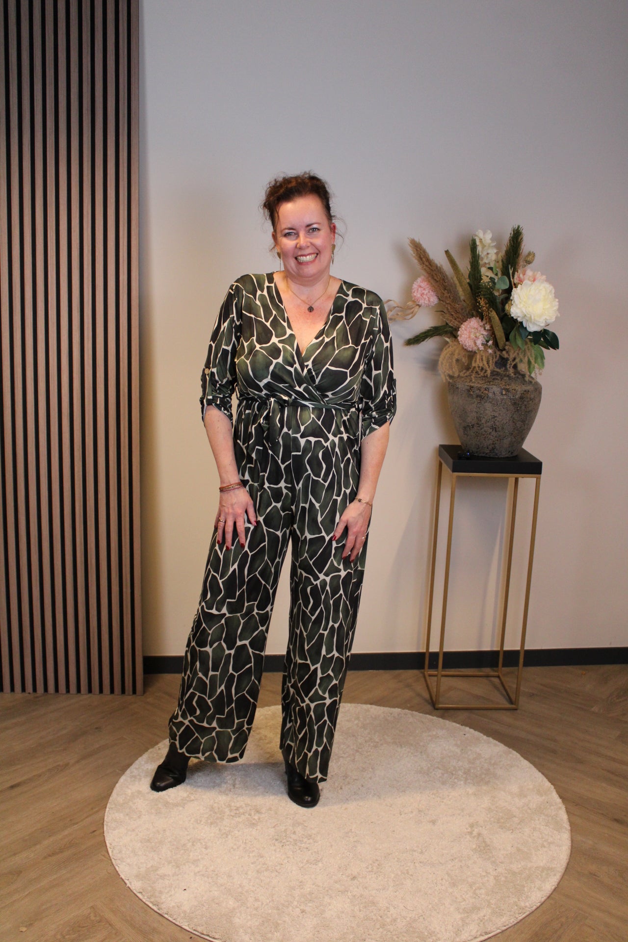 Nathalie | Jumpsuit groen 38 t/m 42