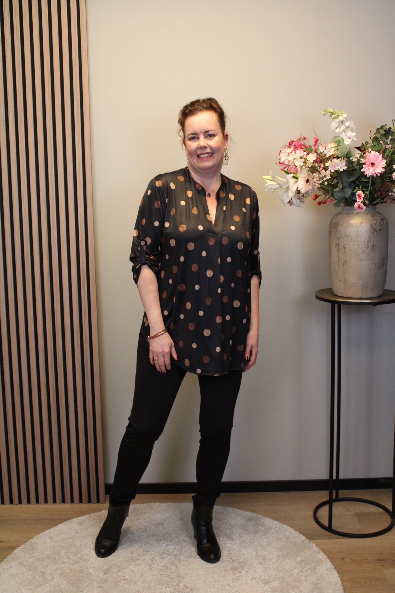 Esmee | Blouse zwart
