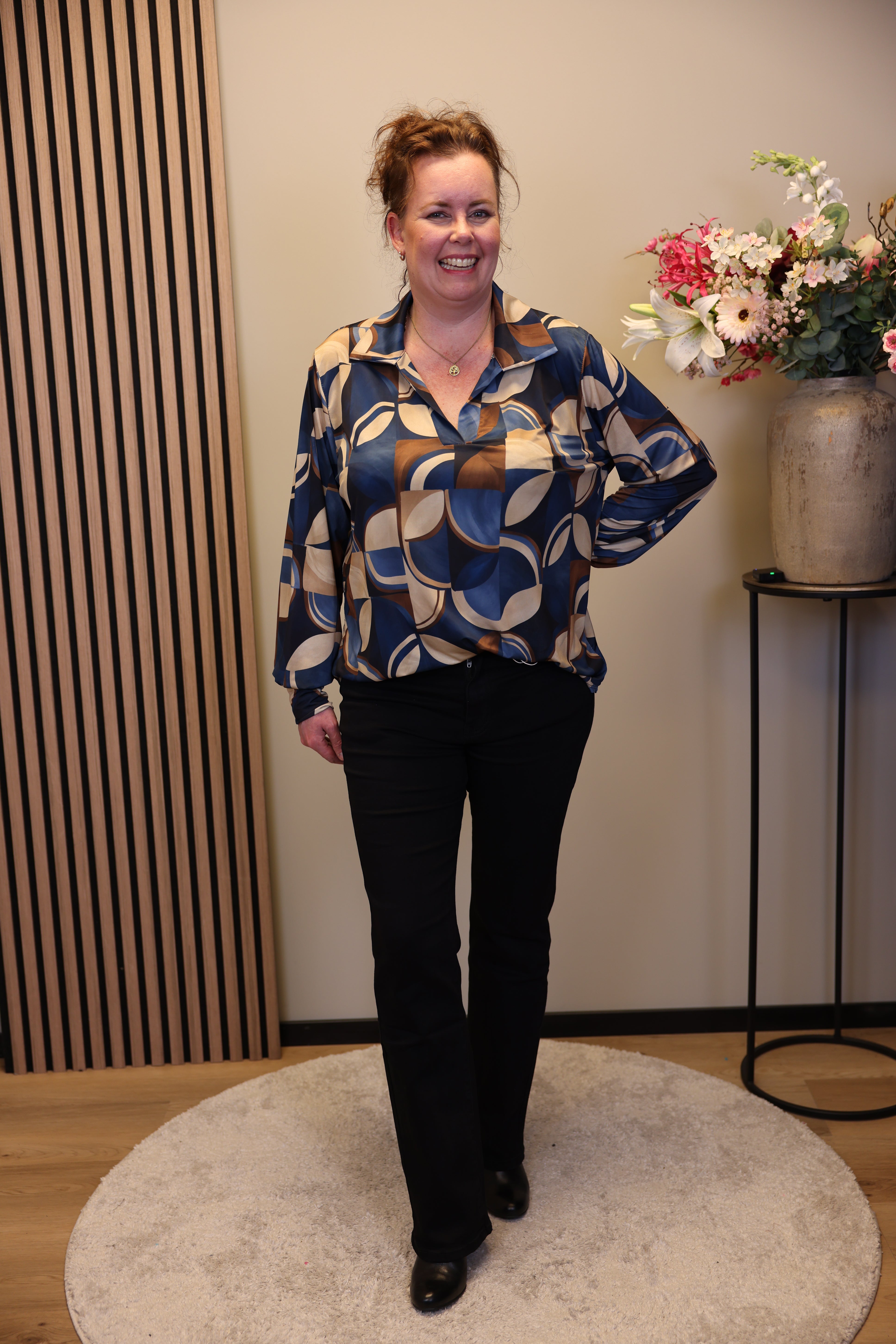 Janneke | Jeans zwart 40 - 48