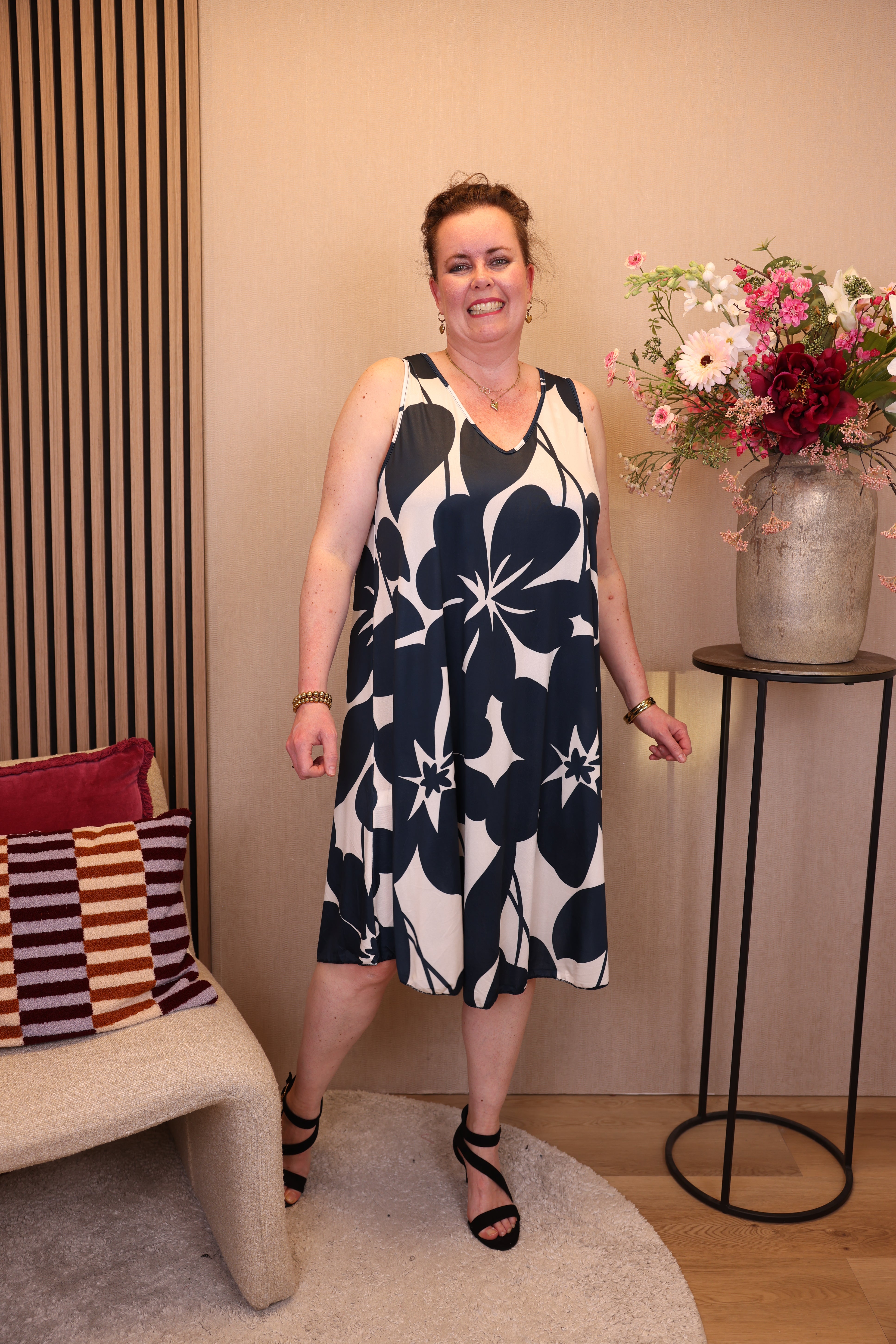 Anke | Jurk blauw