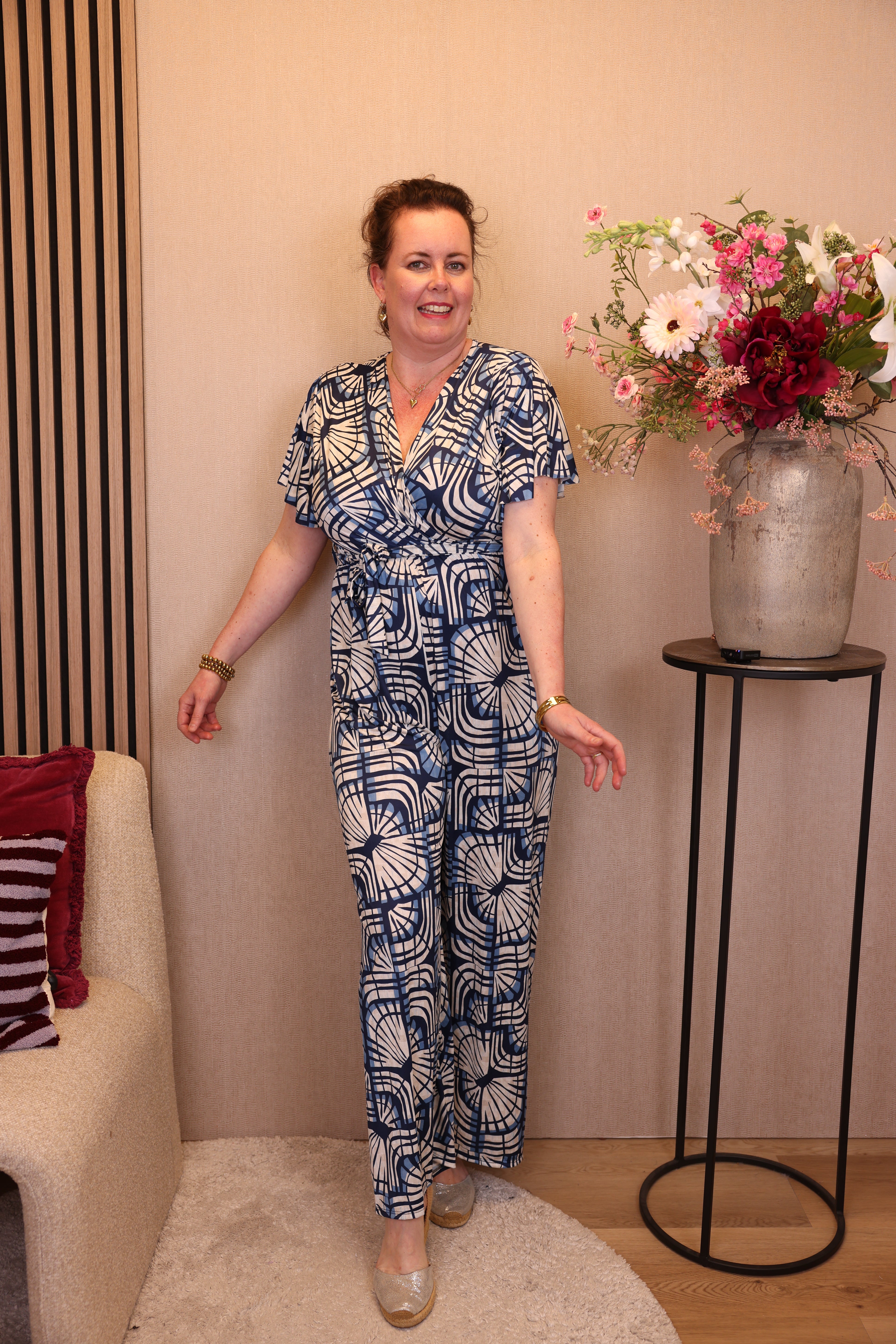 Iris | Jumpsuit blauw