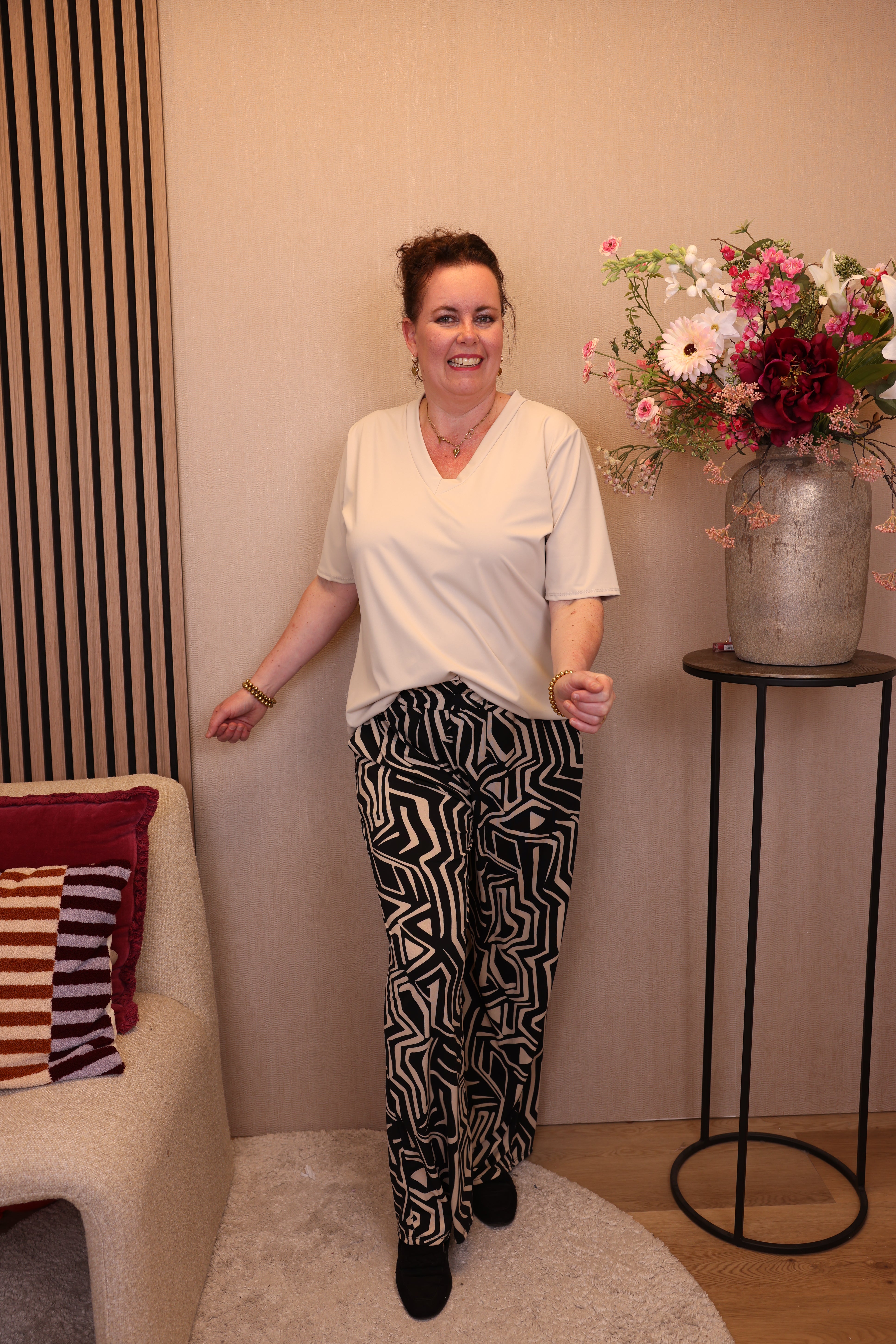 Lotte | Broek zwart met zakken