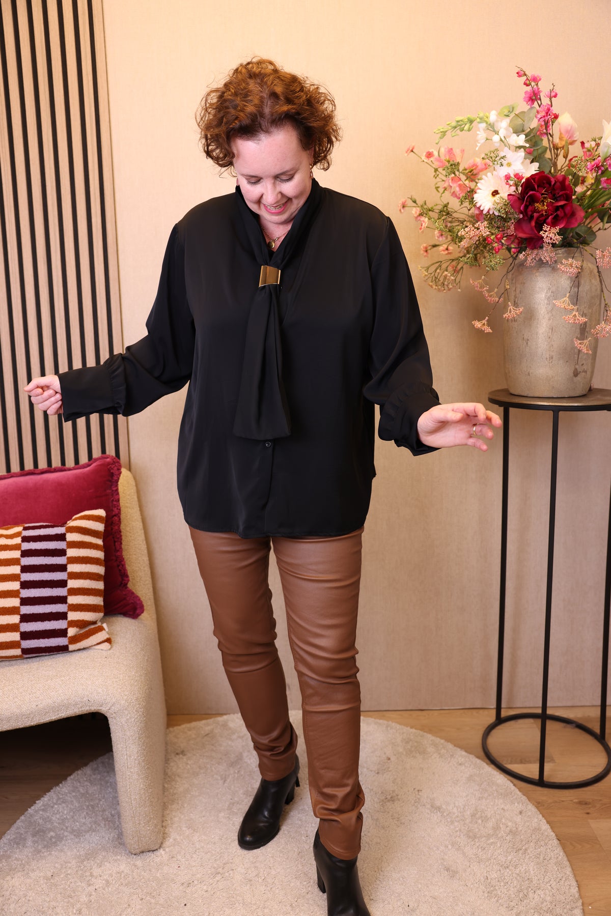 Céline | Blouse zwart
