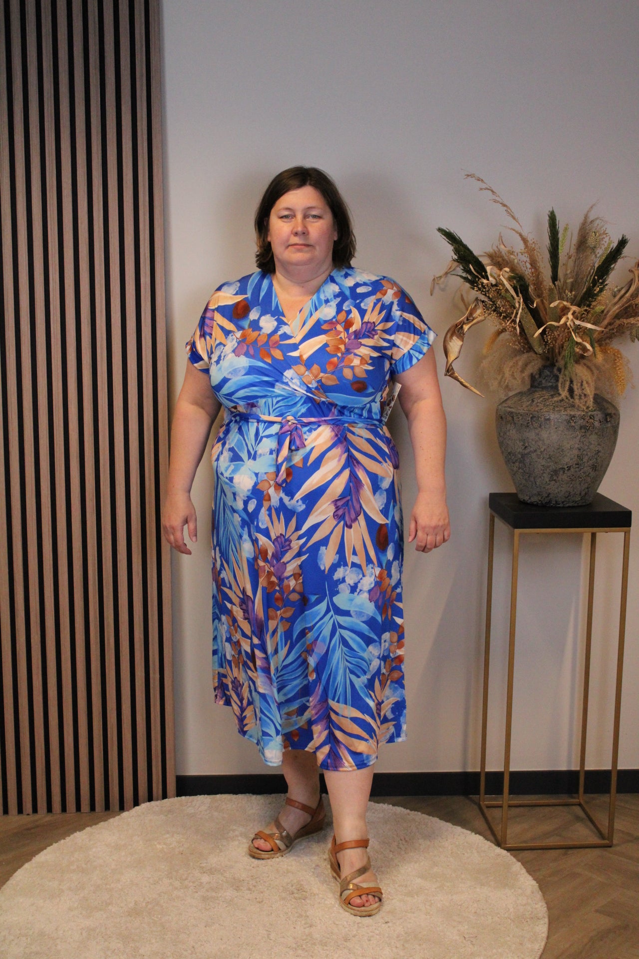 Annebel | Jurk blauw