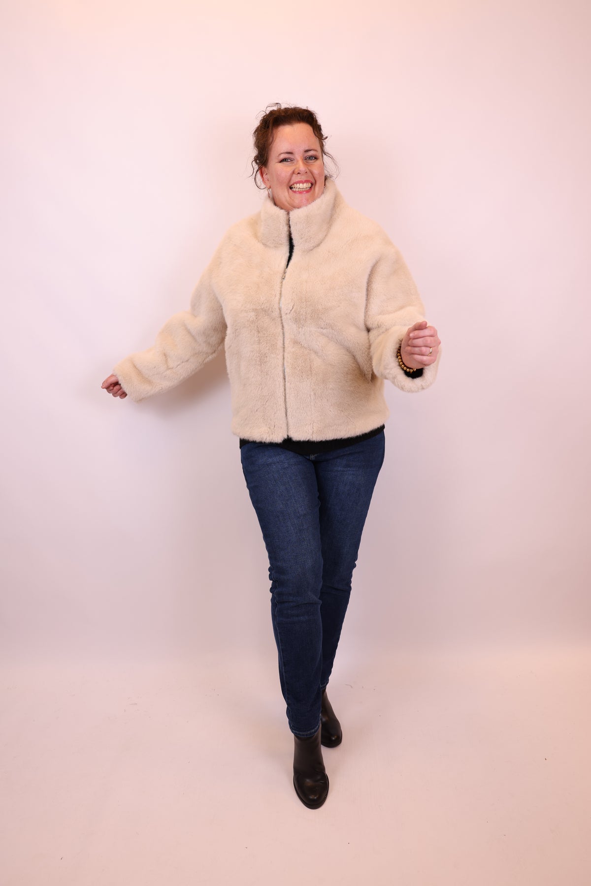 Marieke | Jasje beige