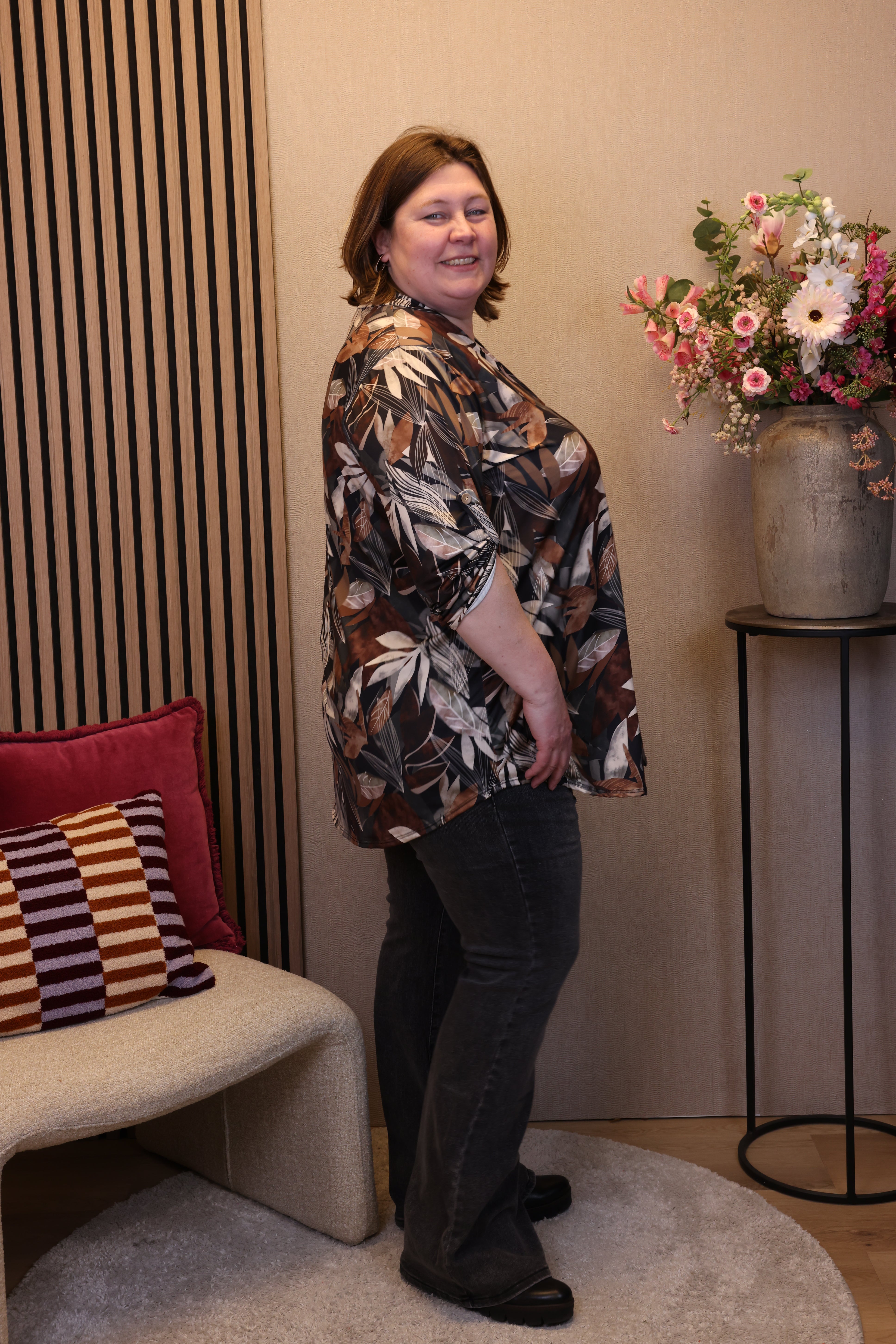 Samira | Blouse zwart