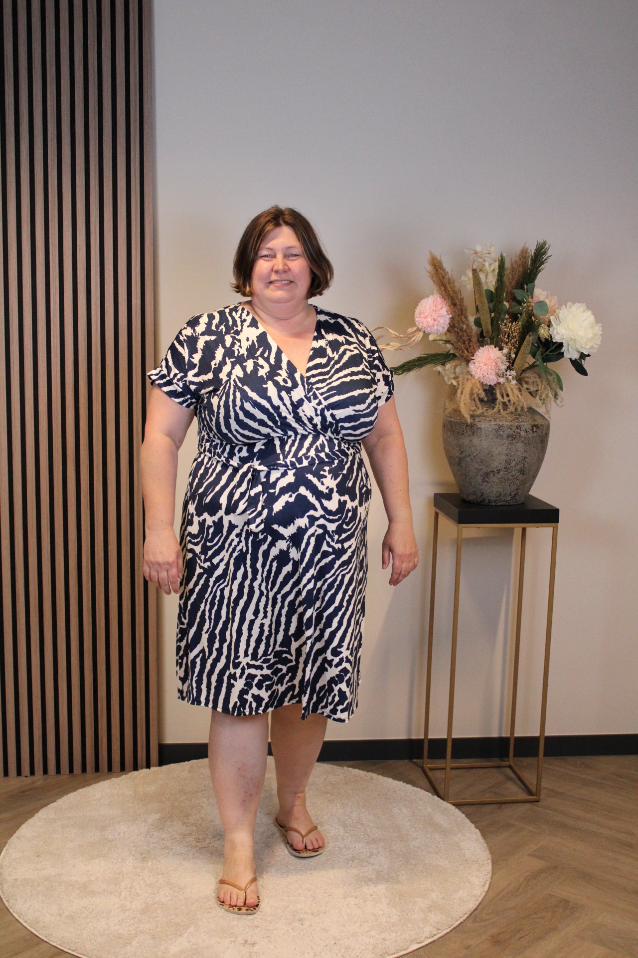 Roxanne | Jurk blauw