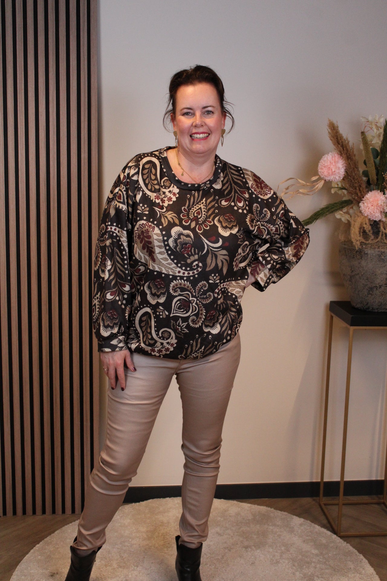 Cato | trui zwart 46 t/m 50