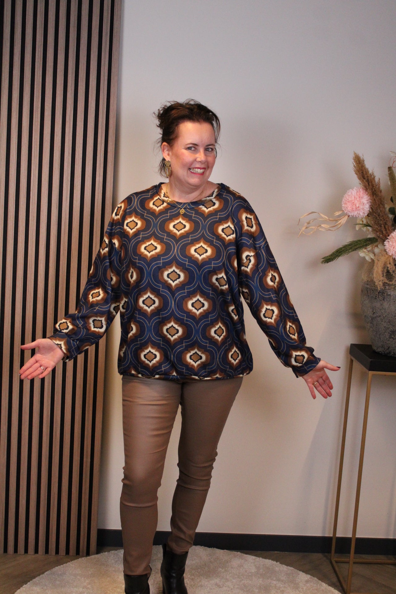 Elise | trui blauw 46 t/m 50