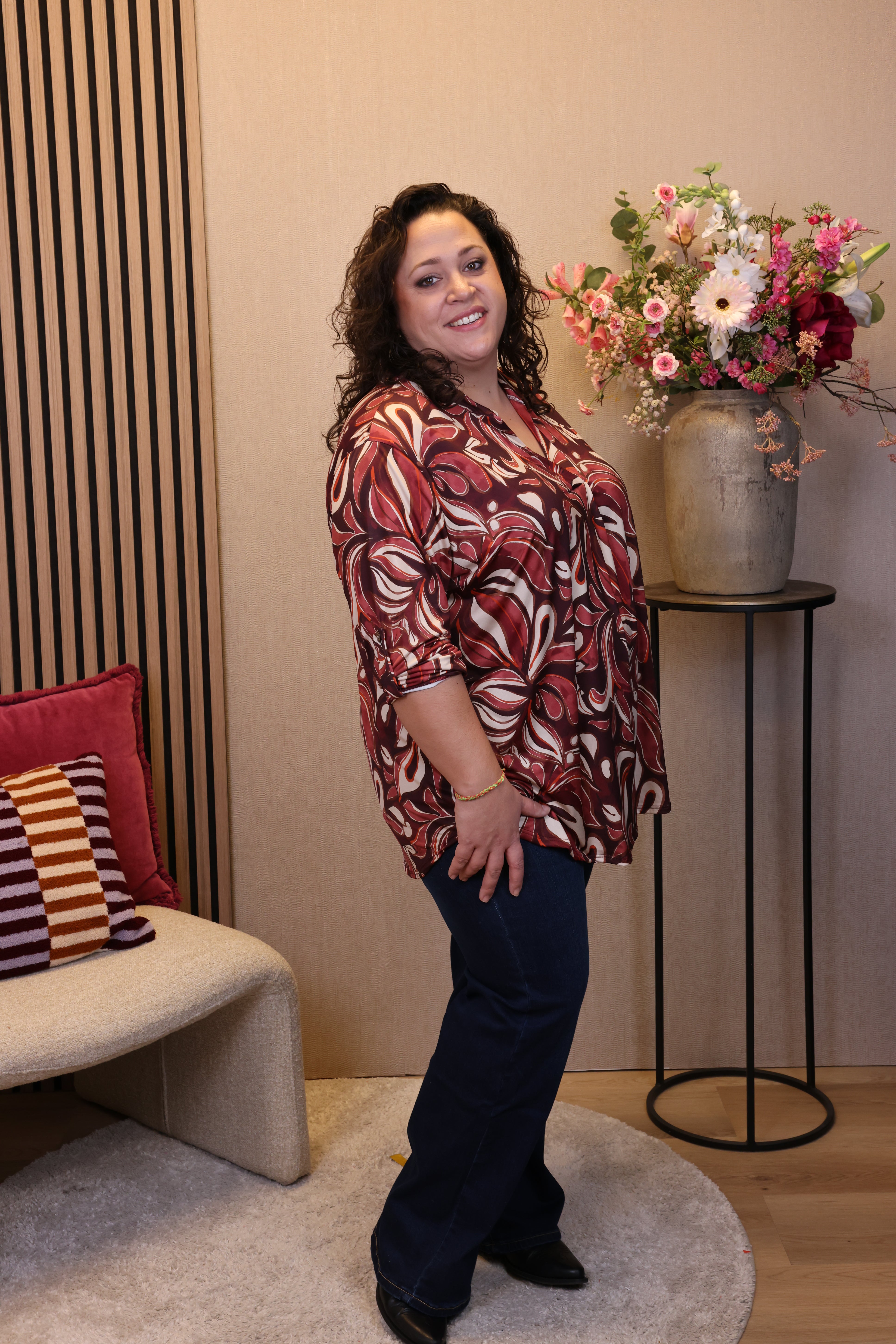 Gwen | Blouse roze