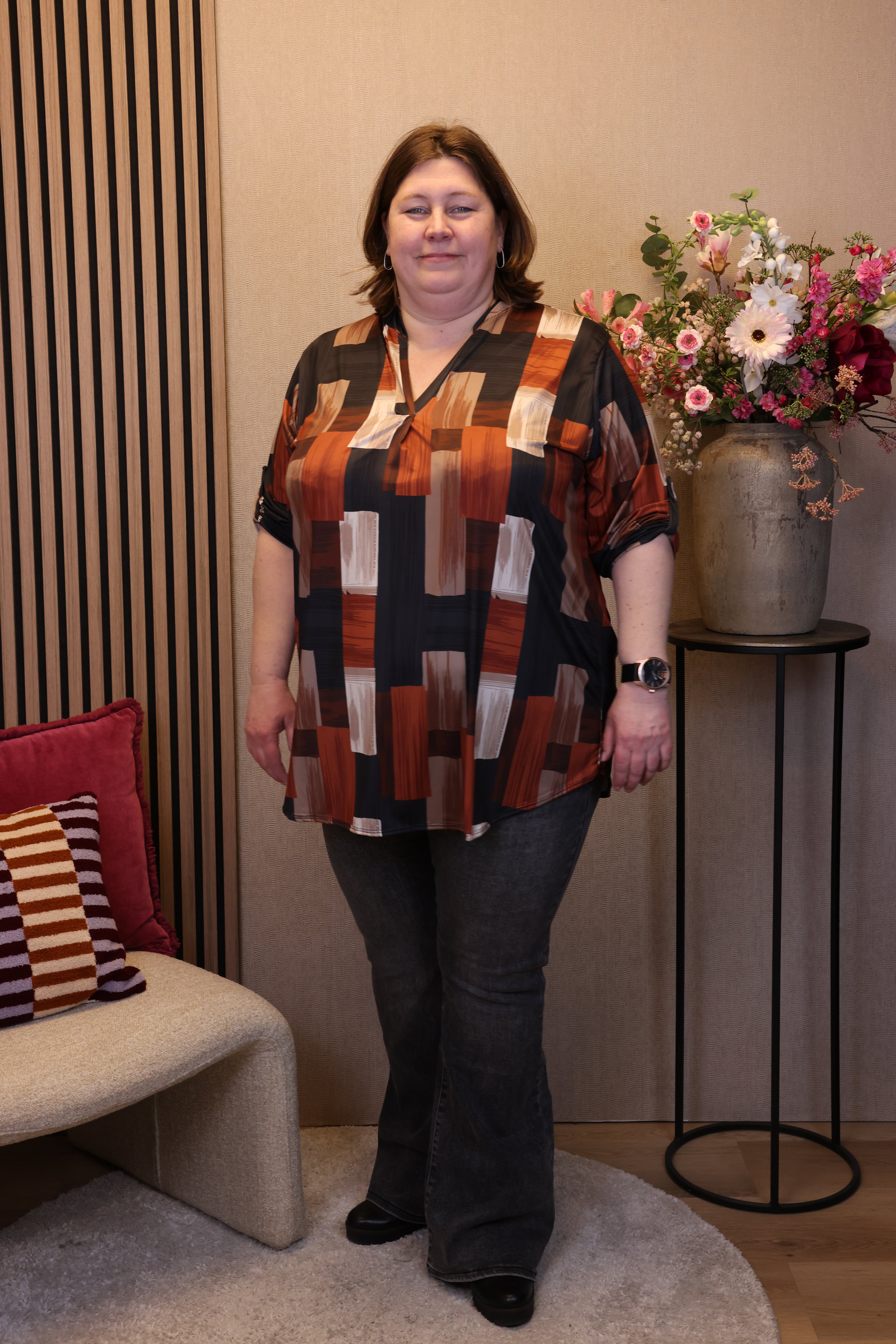 Dione | Blouse zwart