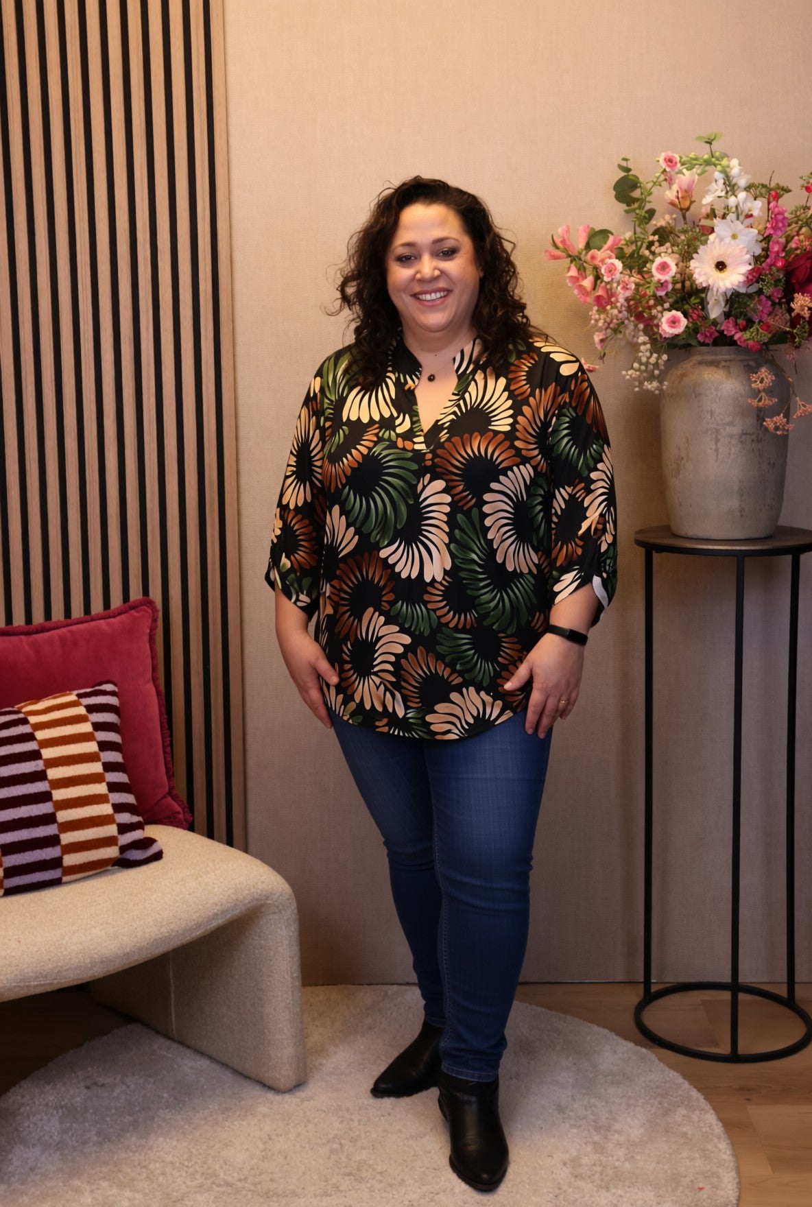 Margriet | Blouse groen