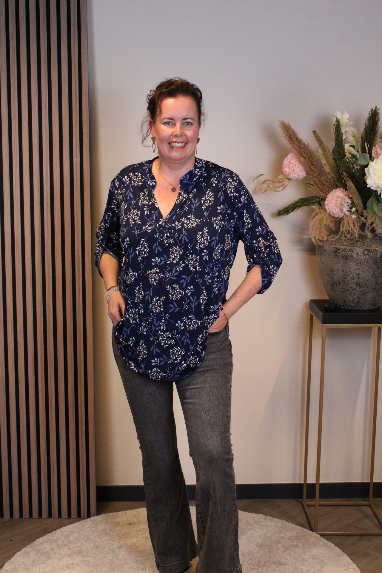 Verena | Blouse lange mouw 48 t/m 52