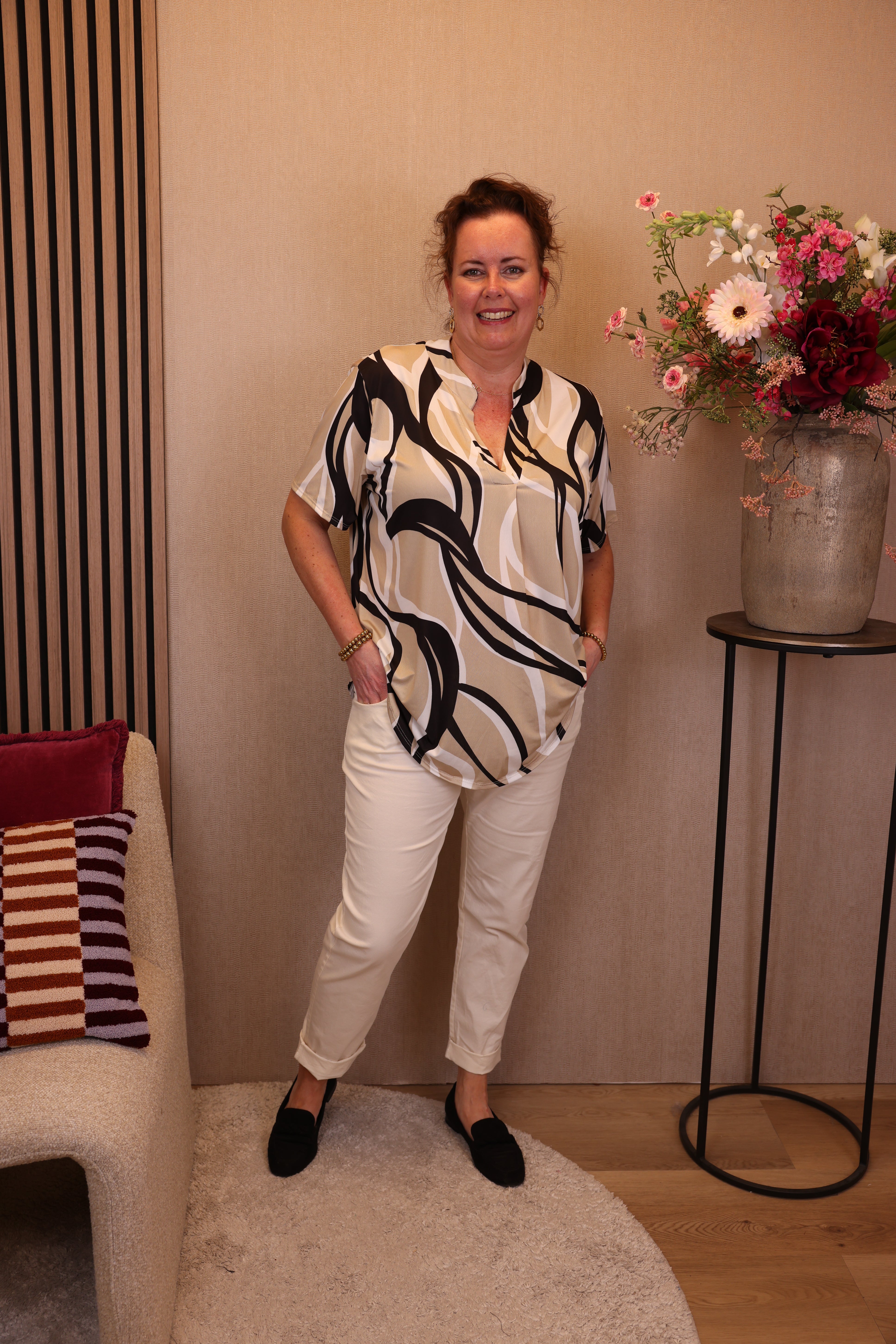 Meike | Top zwart