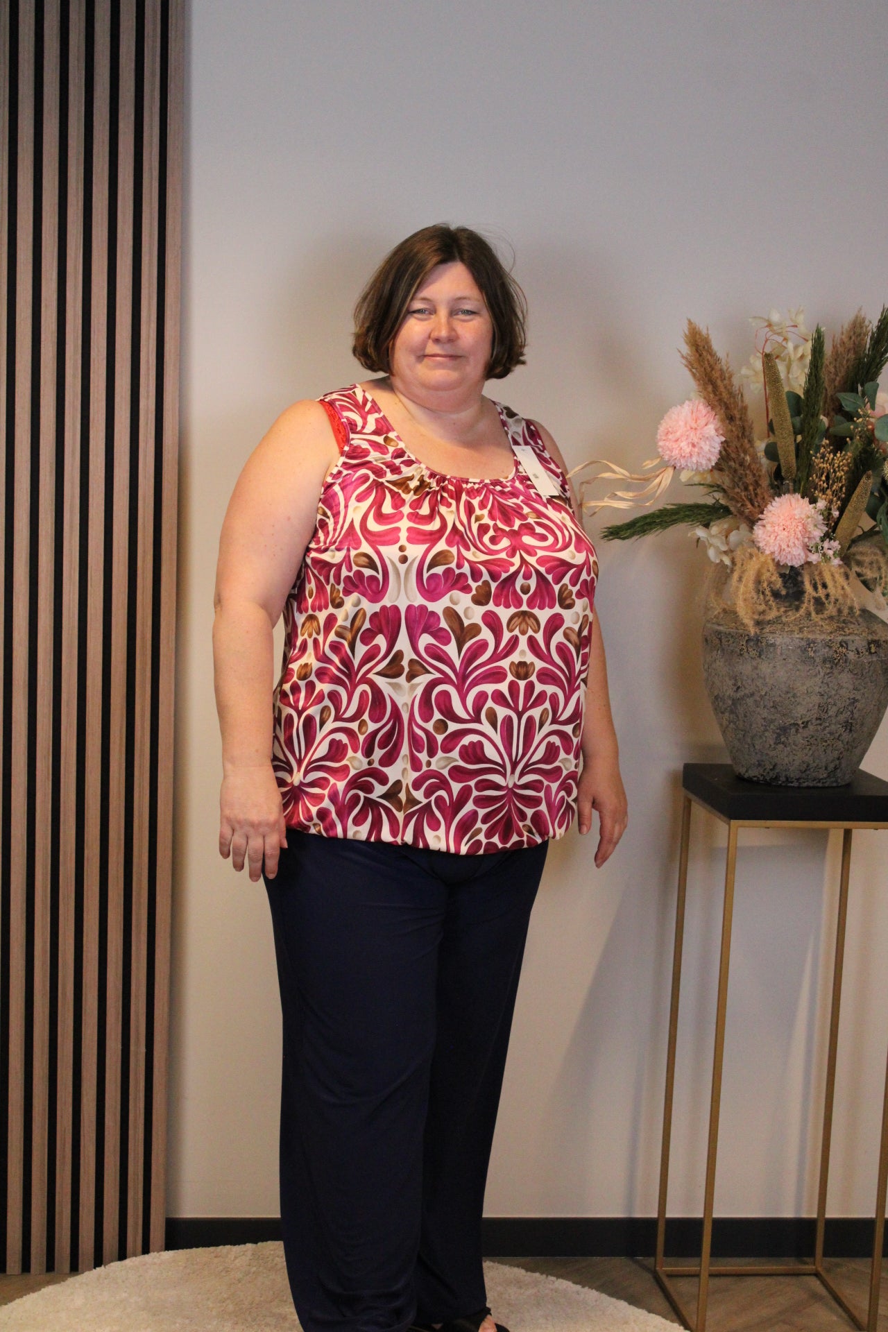 Silke | top roze 52 t/m 58