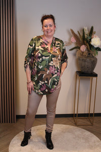 Britta | Blouse groen