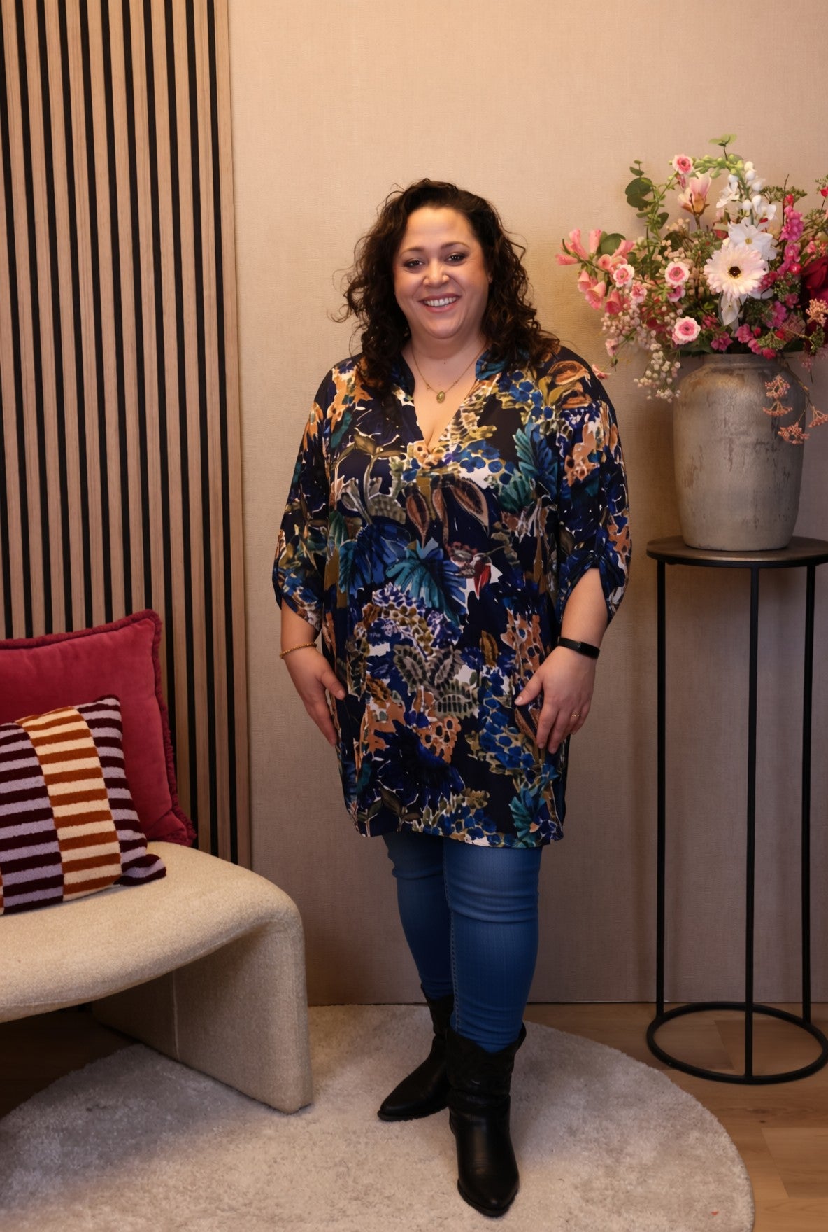 Wenda | Tuniek blauw