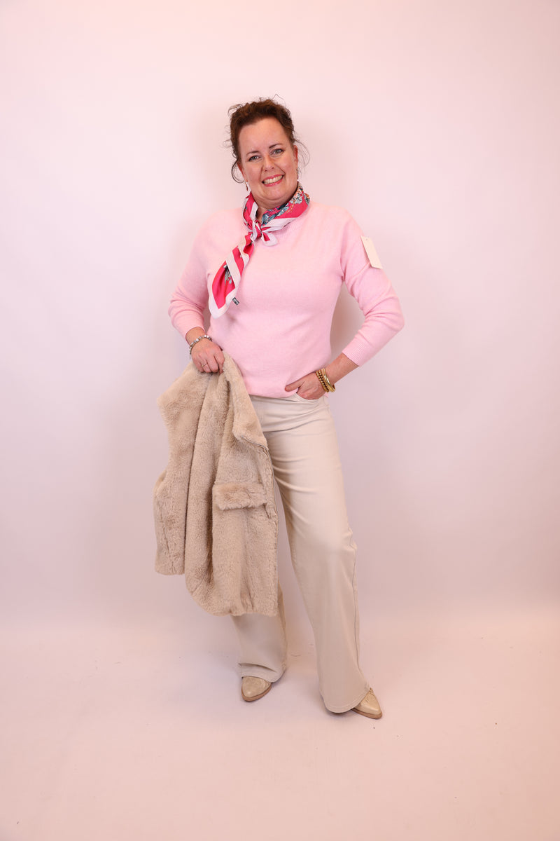 Anne | Trui roze