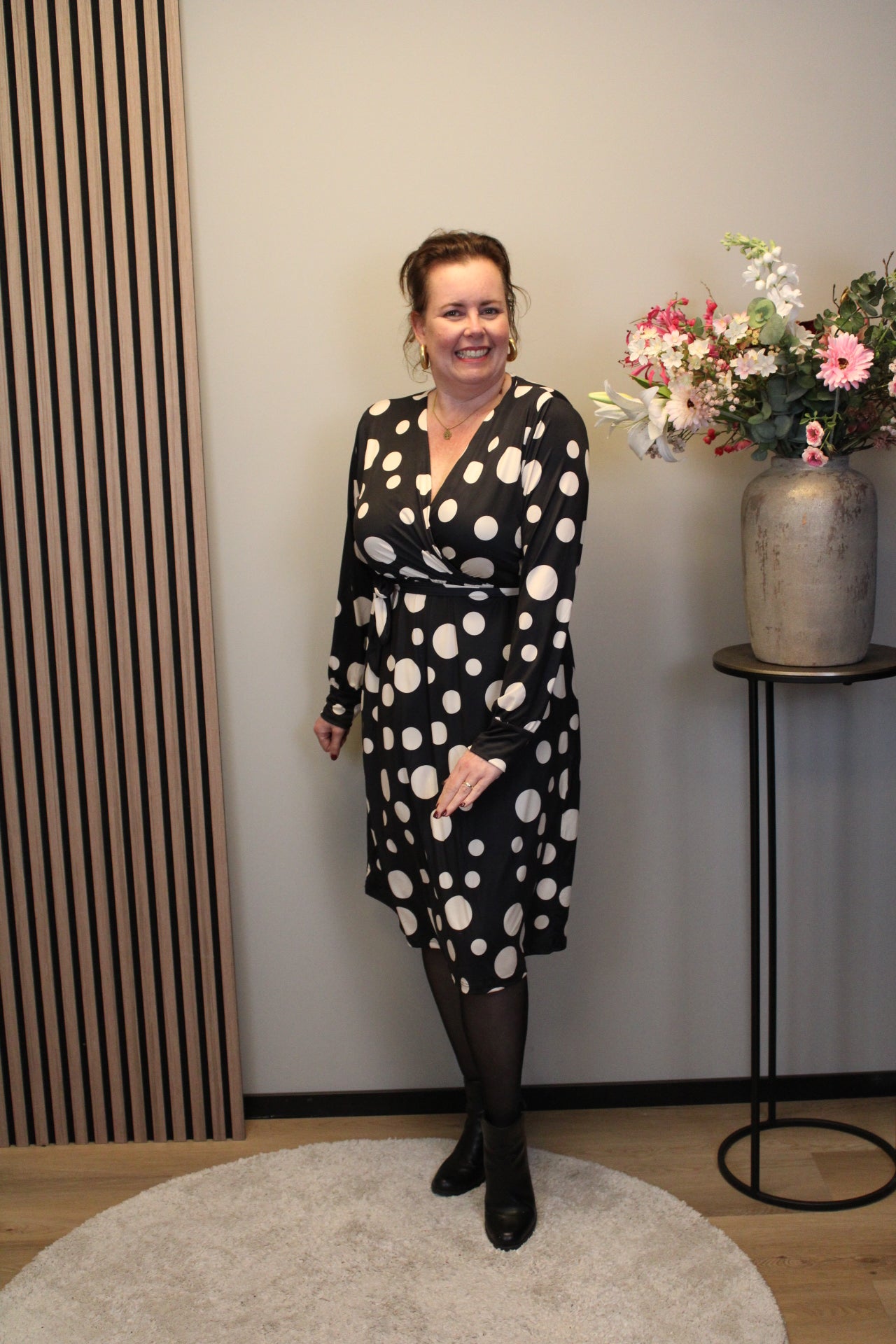 Marley | Jurk zwart kort 46 t/m 50