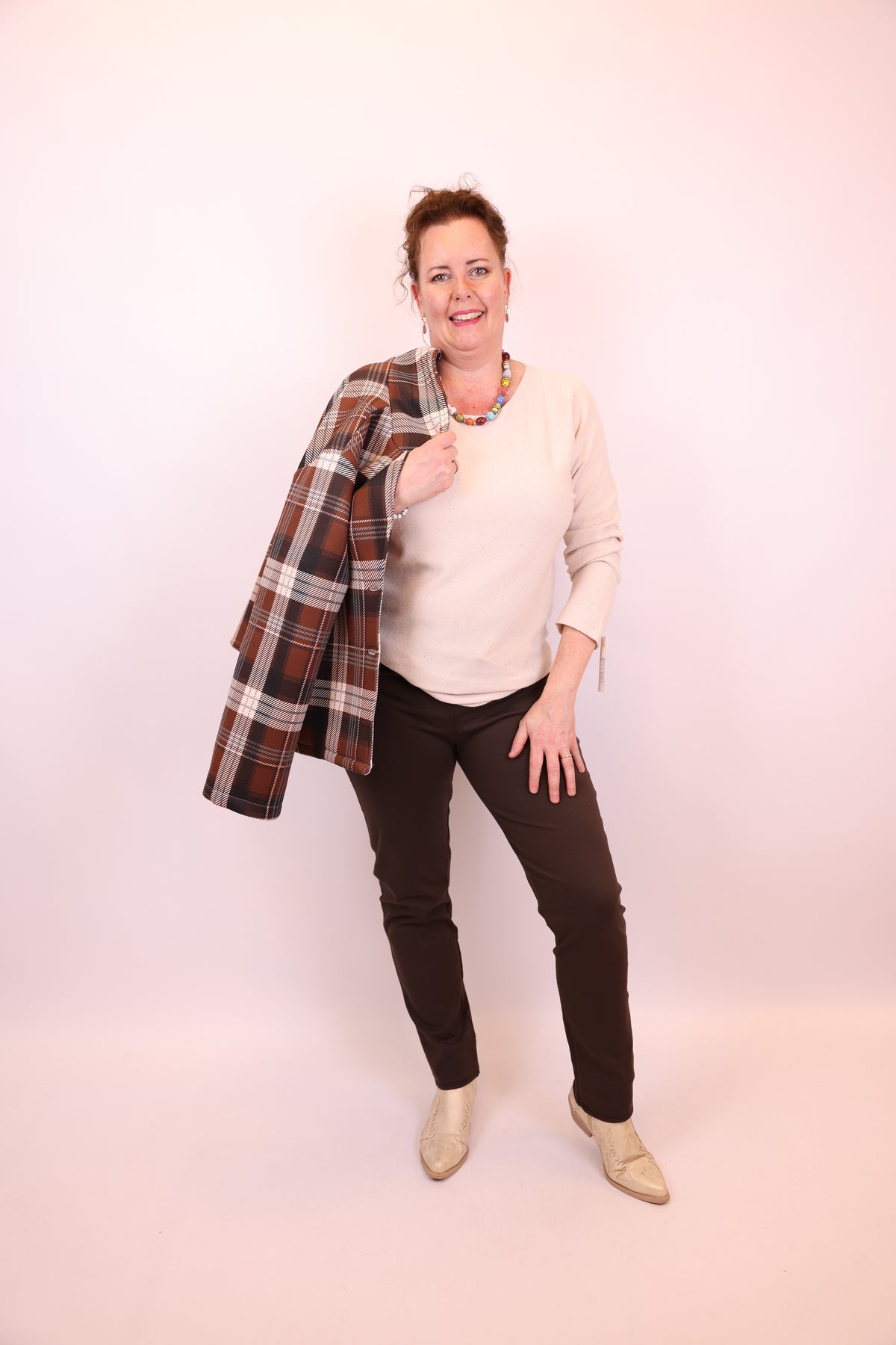 Yara | Vest beige