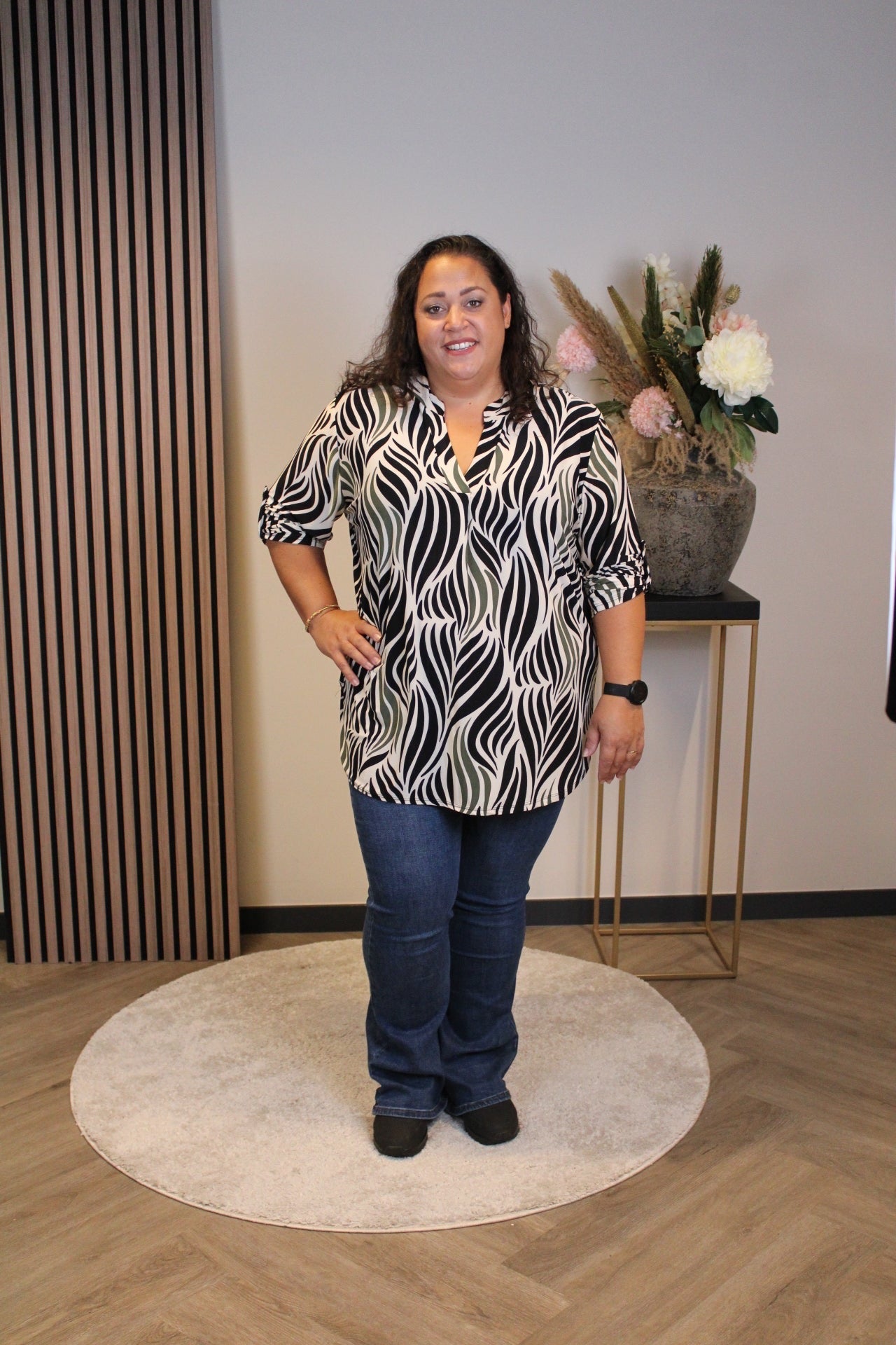 Jolisa | Blouse zwart