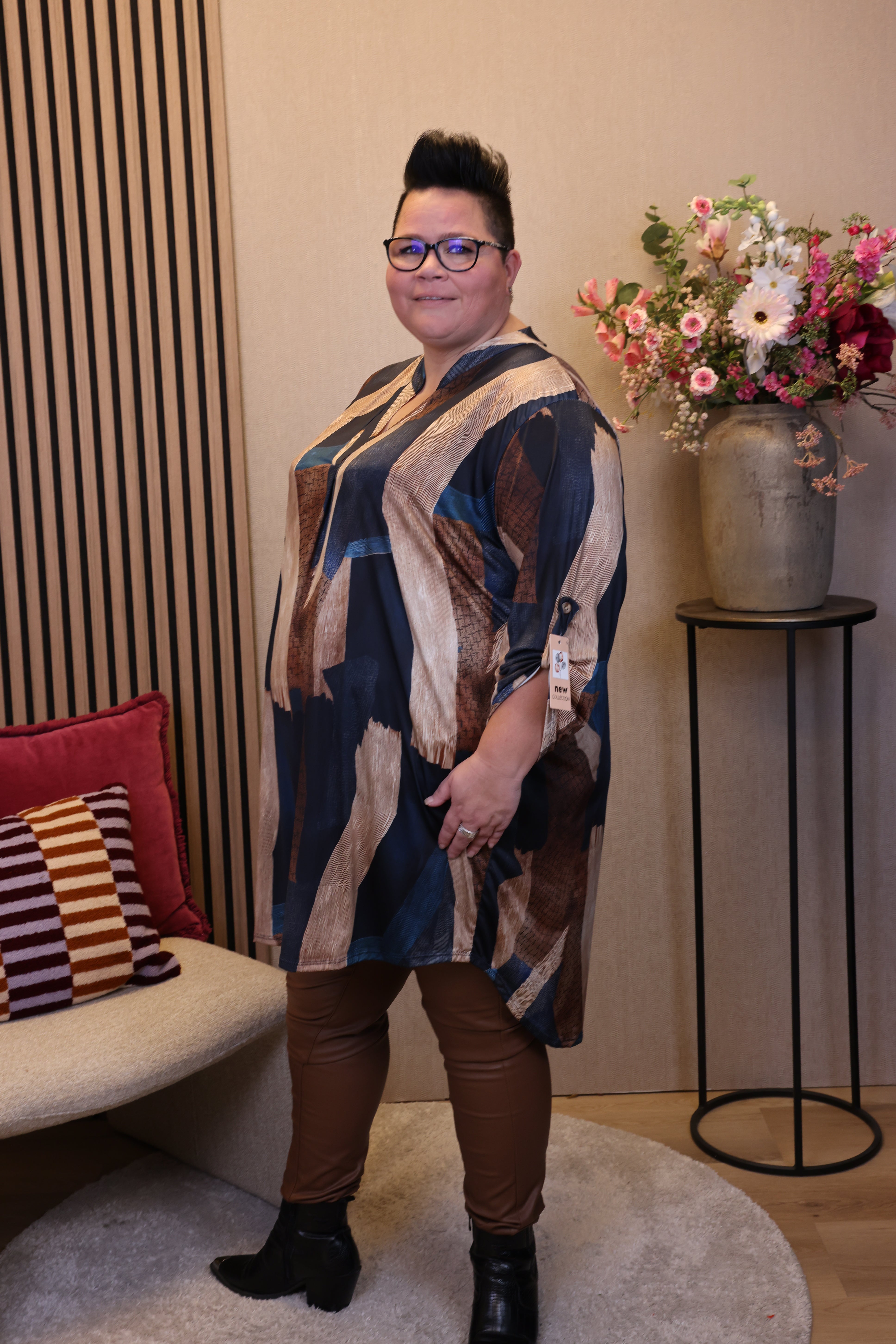 Leonie | Tuniek blauw