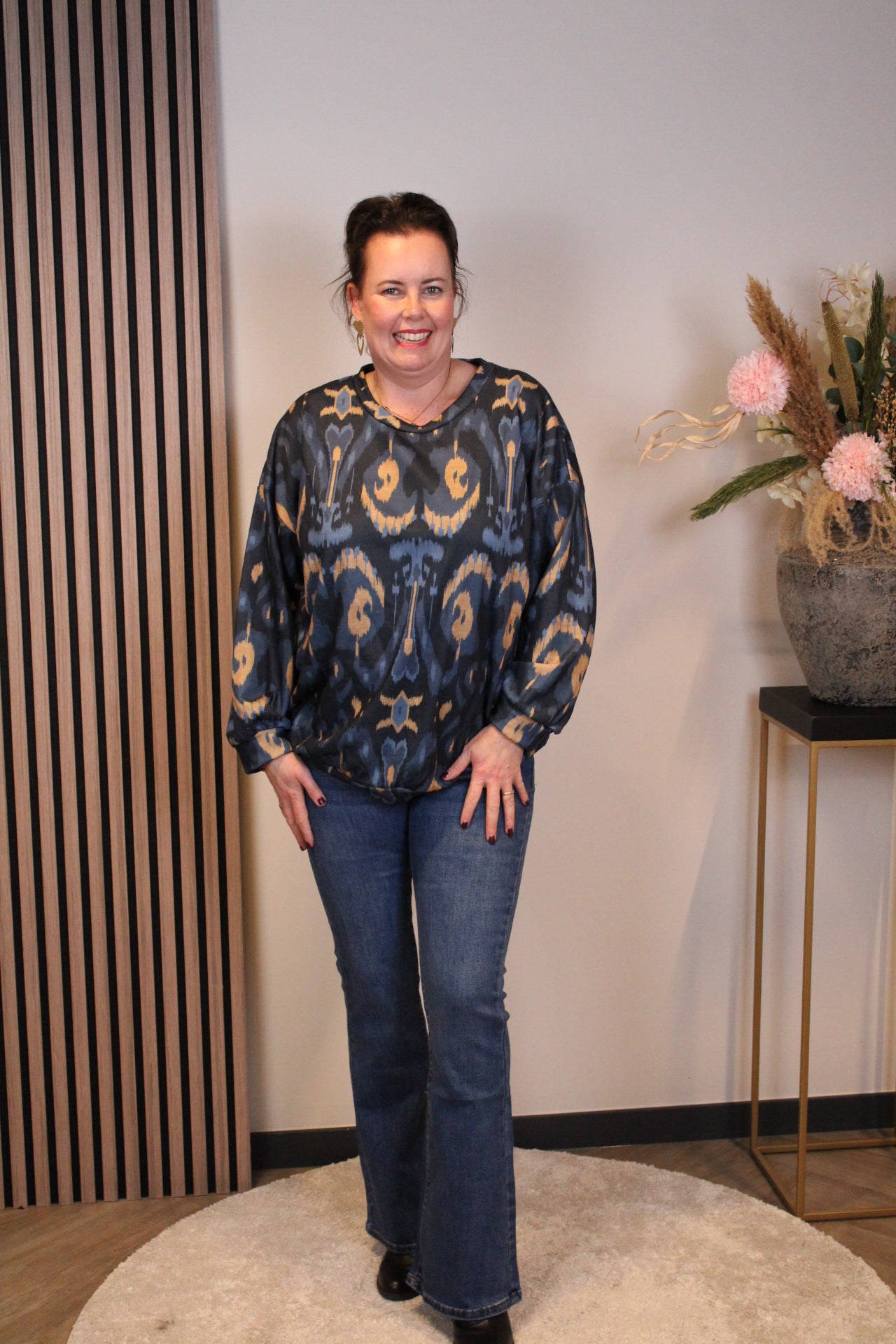 Jikke | trui blauw 40 t/m 44