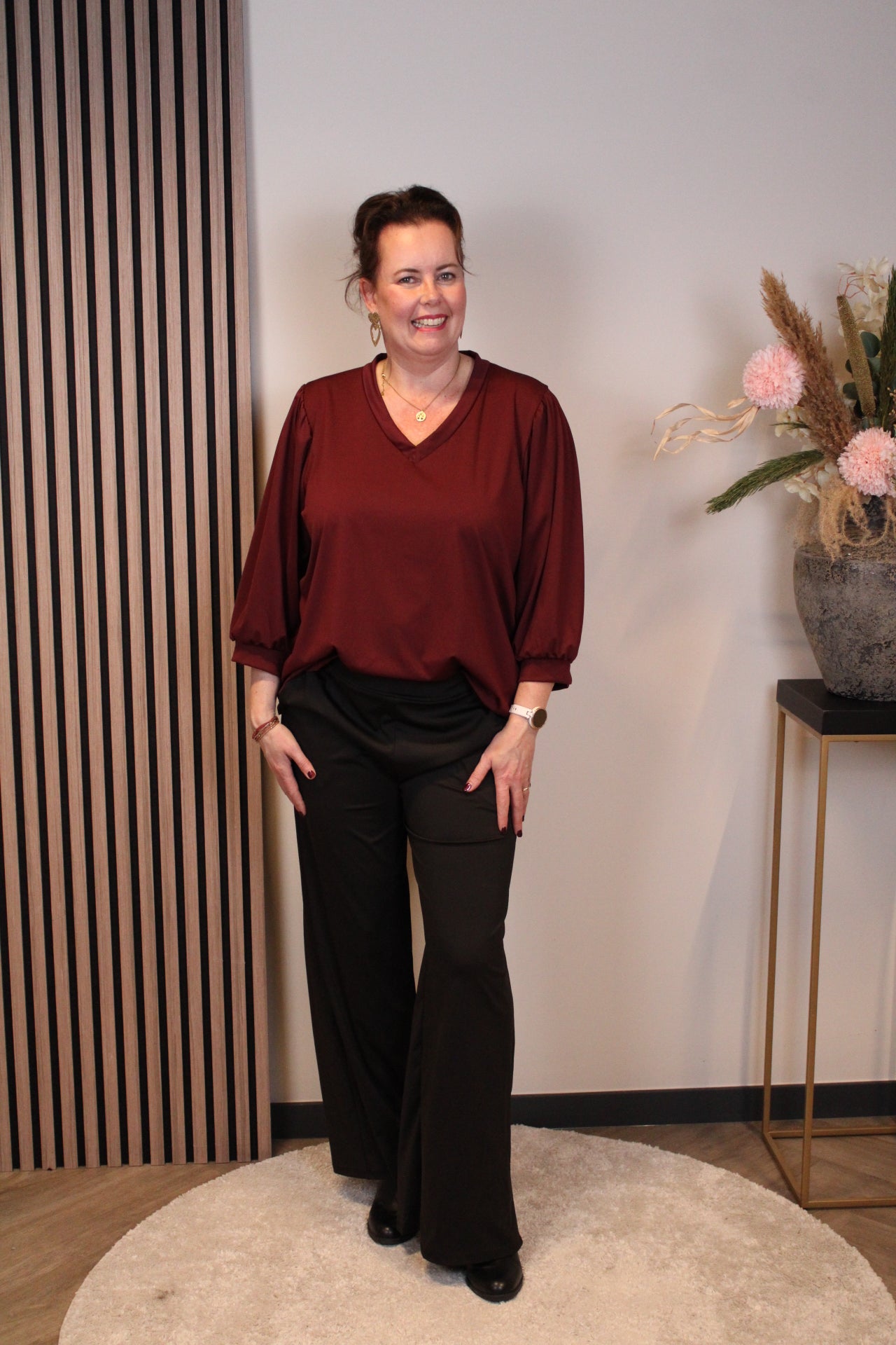 Kiki | Broek zwart 40 t/m 44 (lang model 167–178 cm)