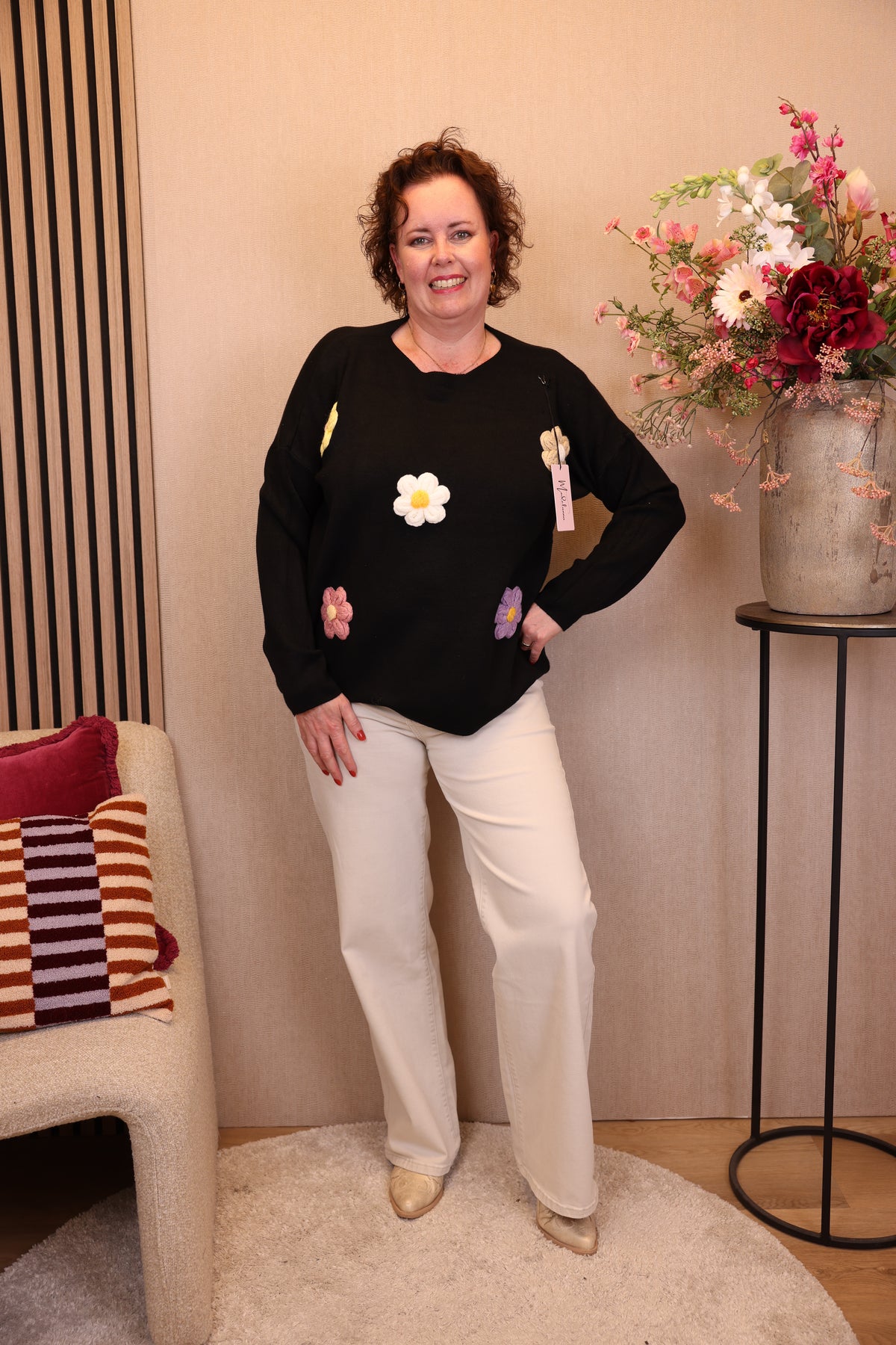 Daisy | Trui zwart