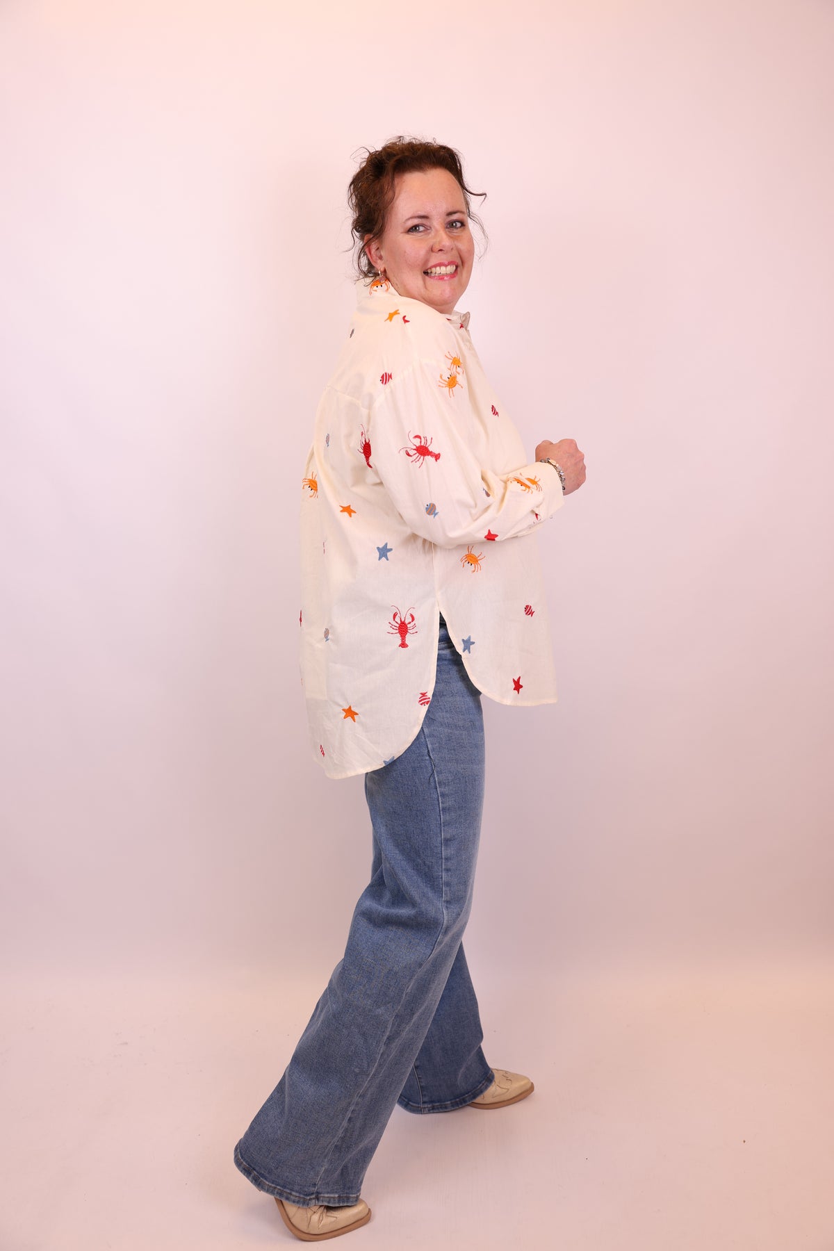 Elvie | Blouse beige