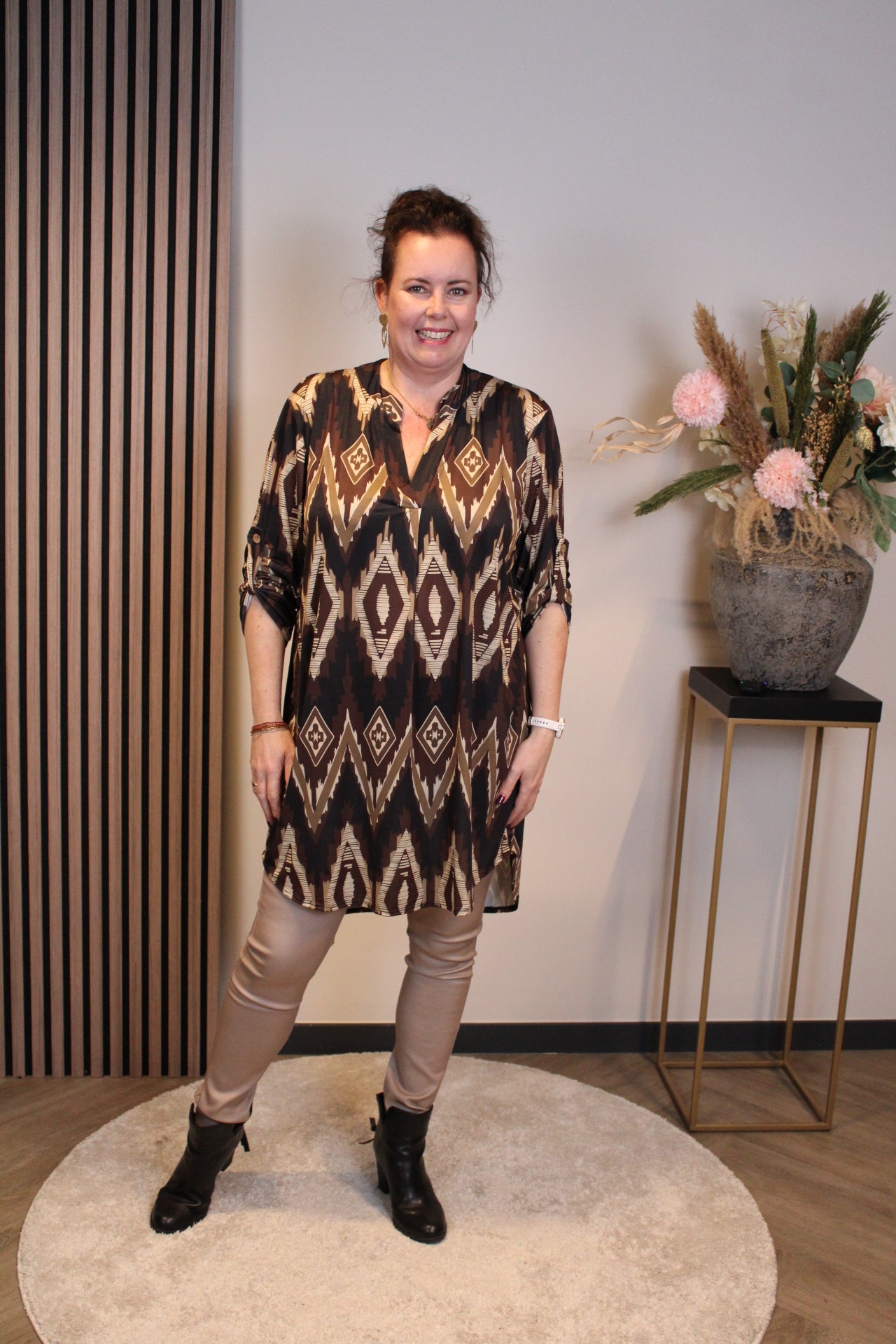 Iveta | tuniek bruin 38 t/m 48