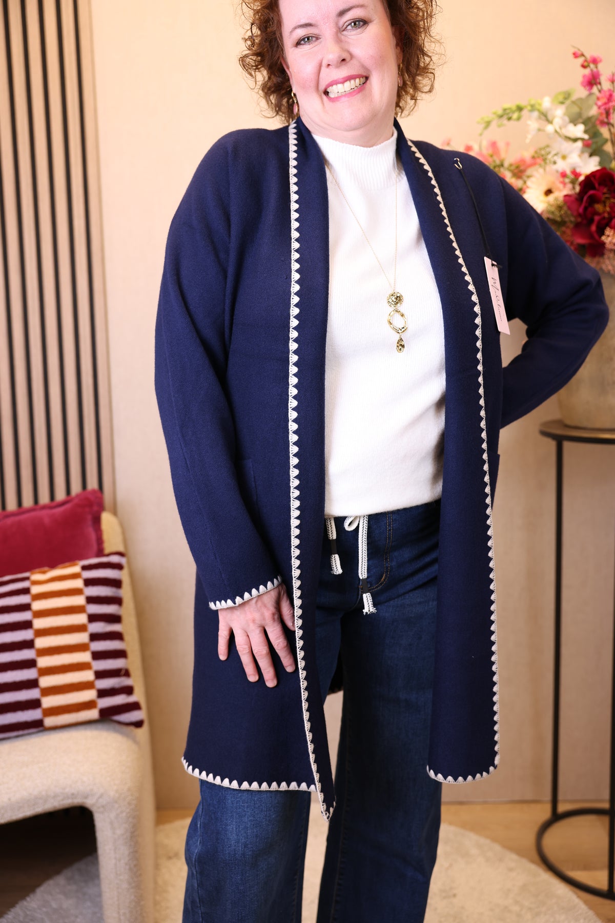 Colette | Vest navy