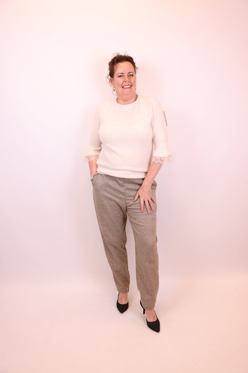 Kira | Broek taupe