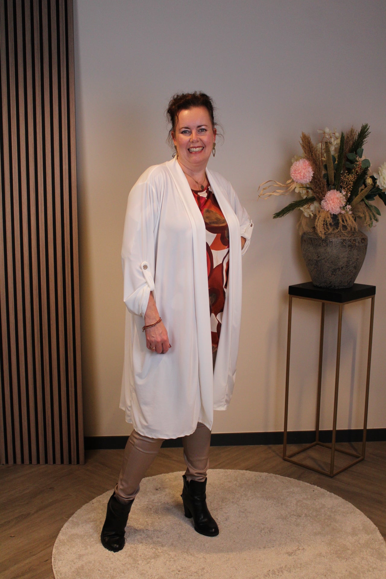 Evi | Dun vestje wit 38 t/m 48