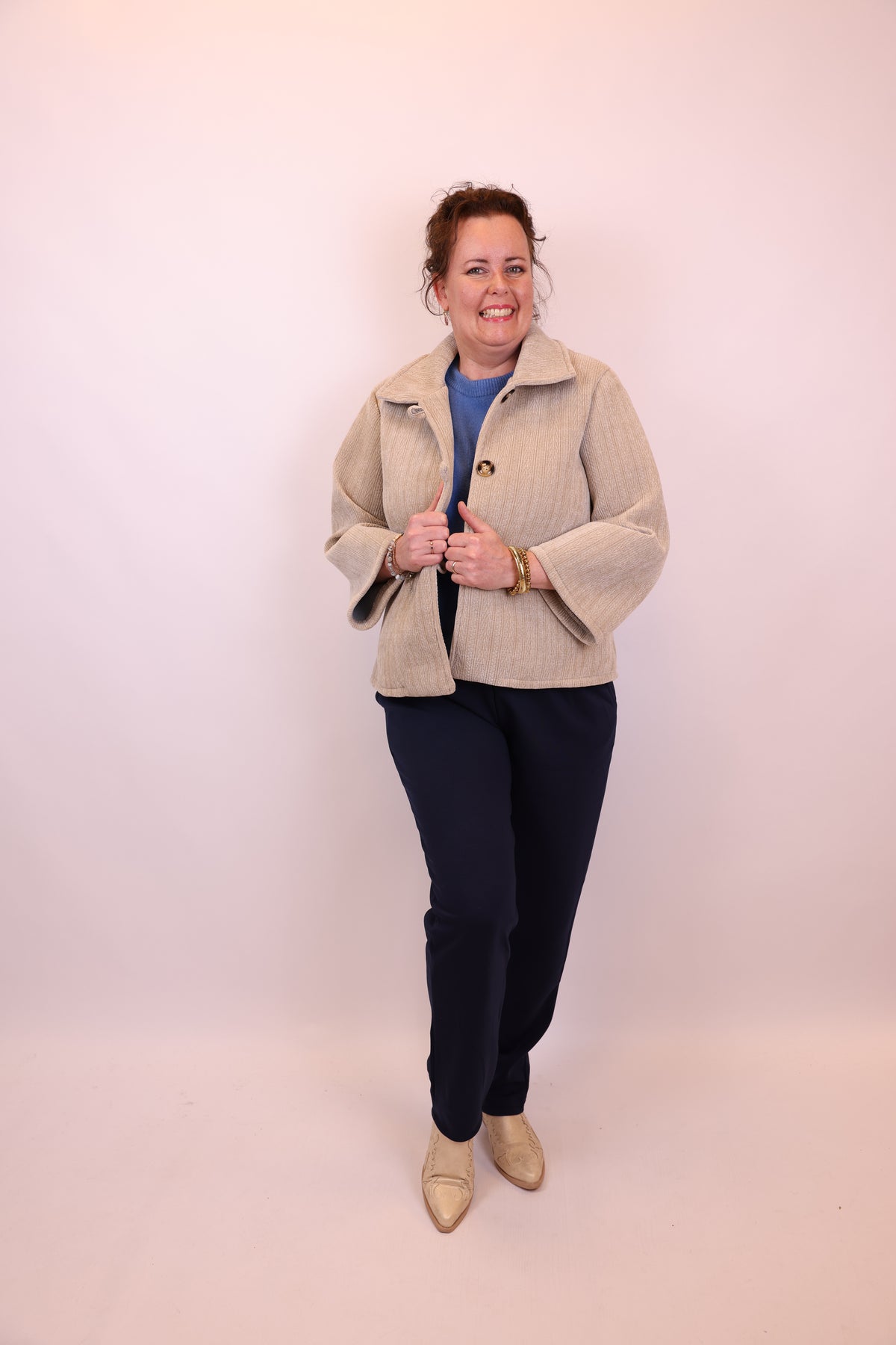 Lilou | Jasje beige