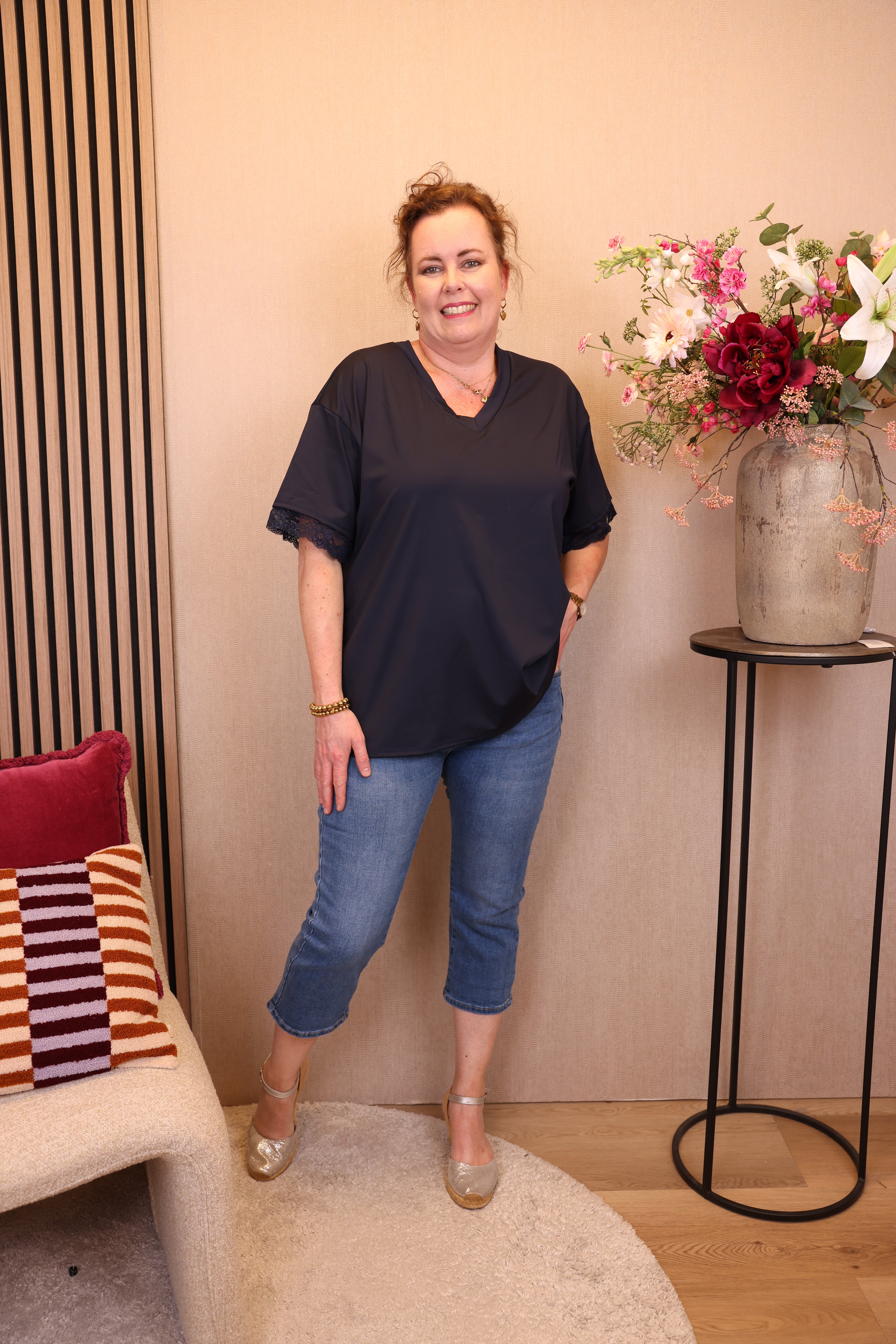 Lola | Top blauw