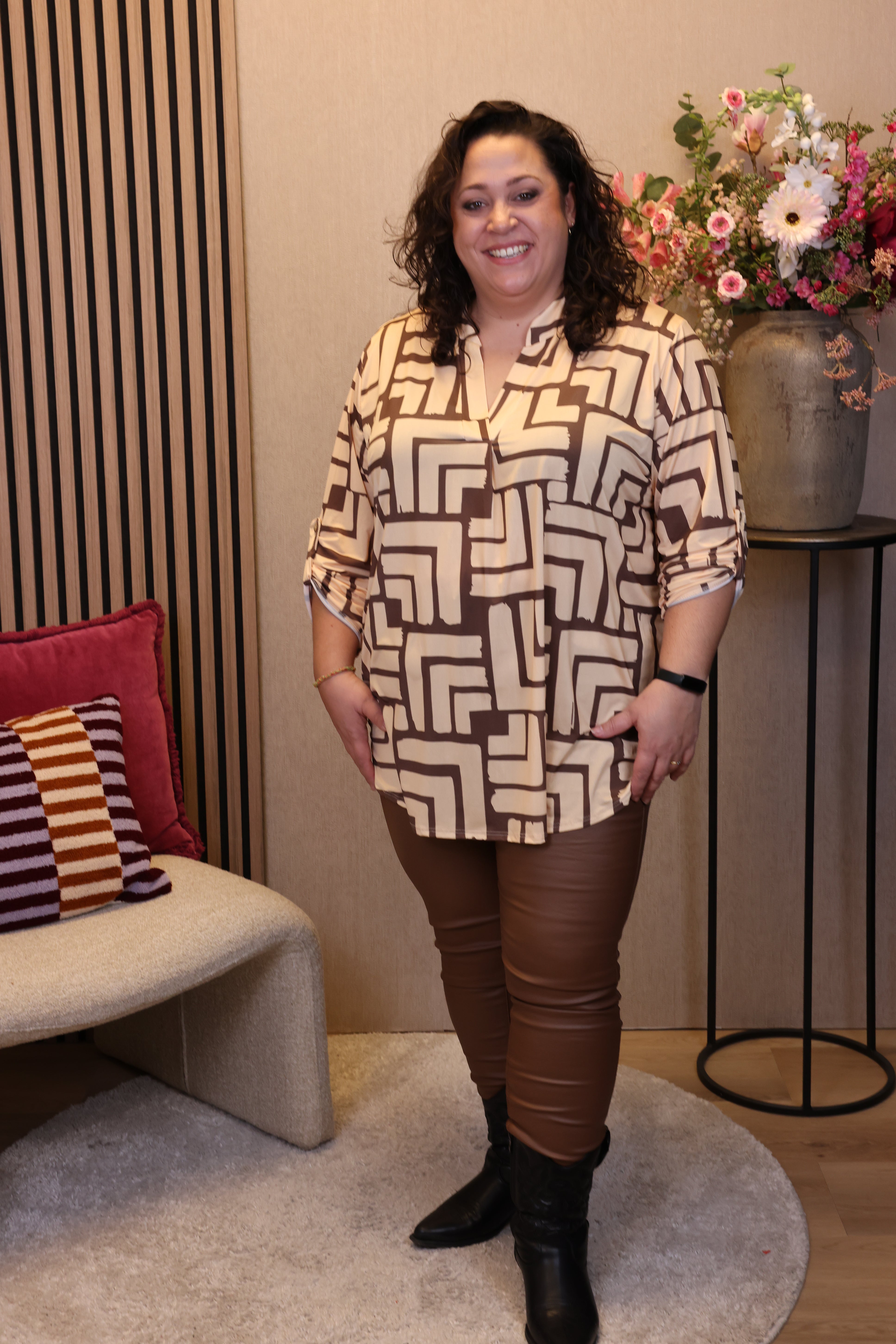 Anouk | Blouse beige