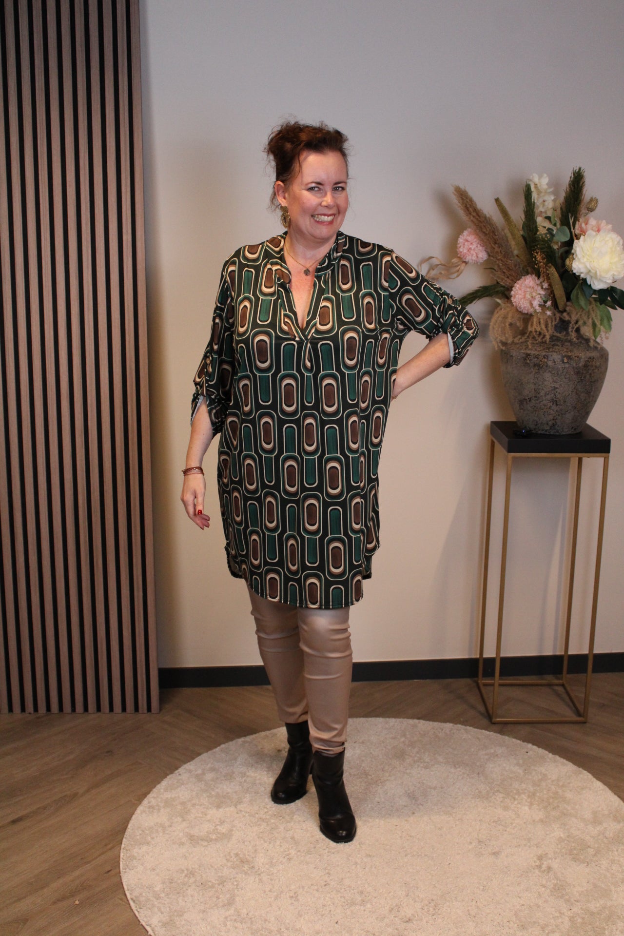 Tineke | tuniek groen 38 t/m 48