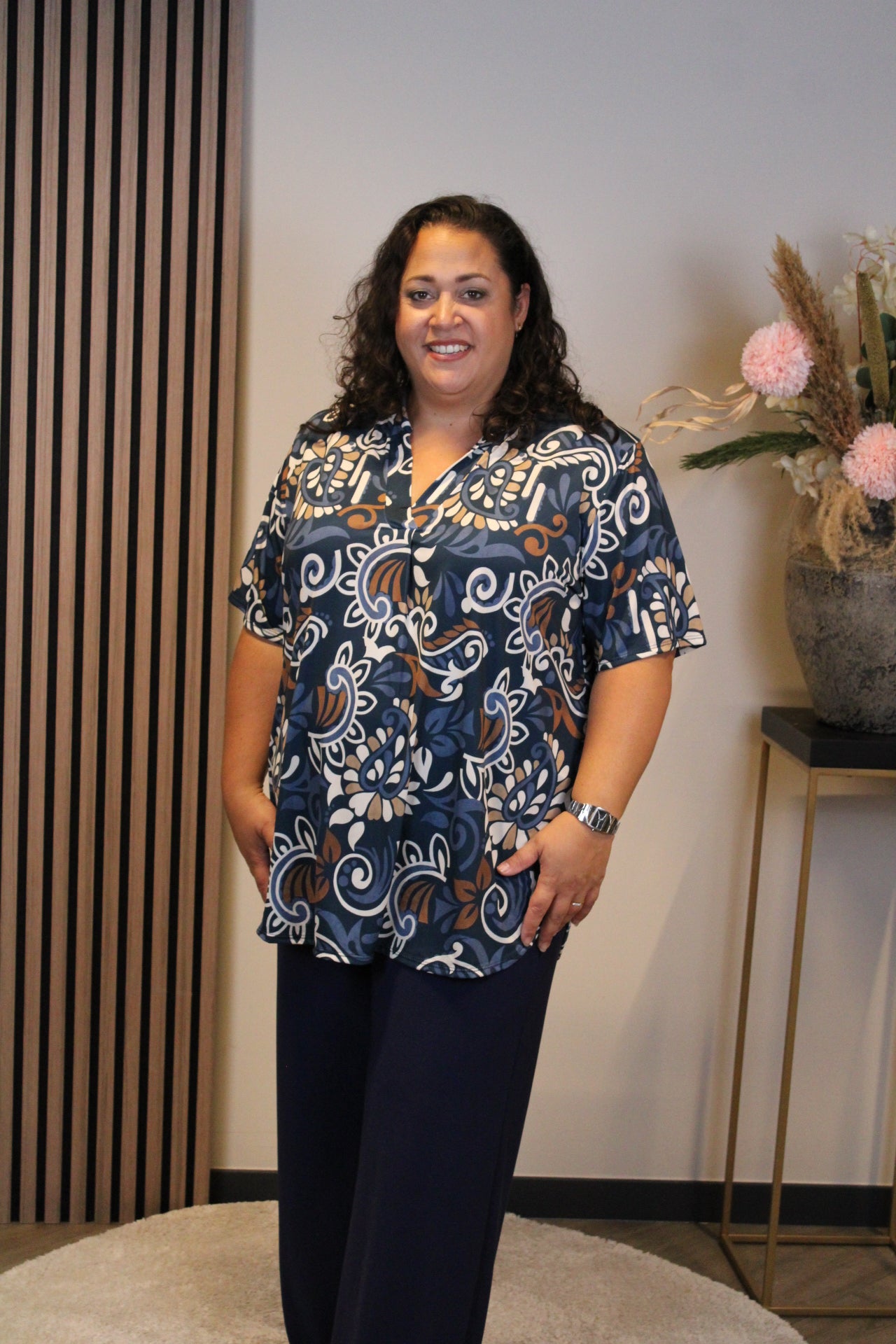 Zola | Blouse korte mouw 48 t/m 52