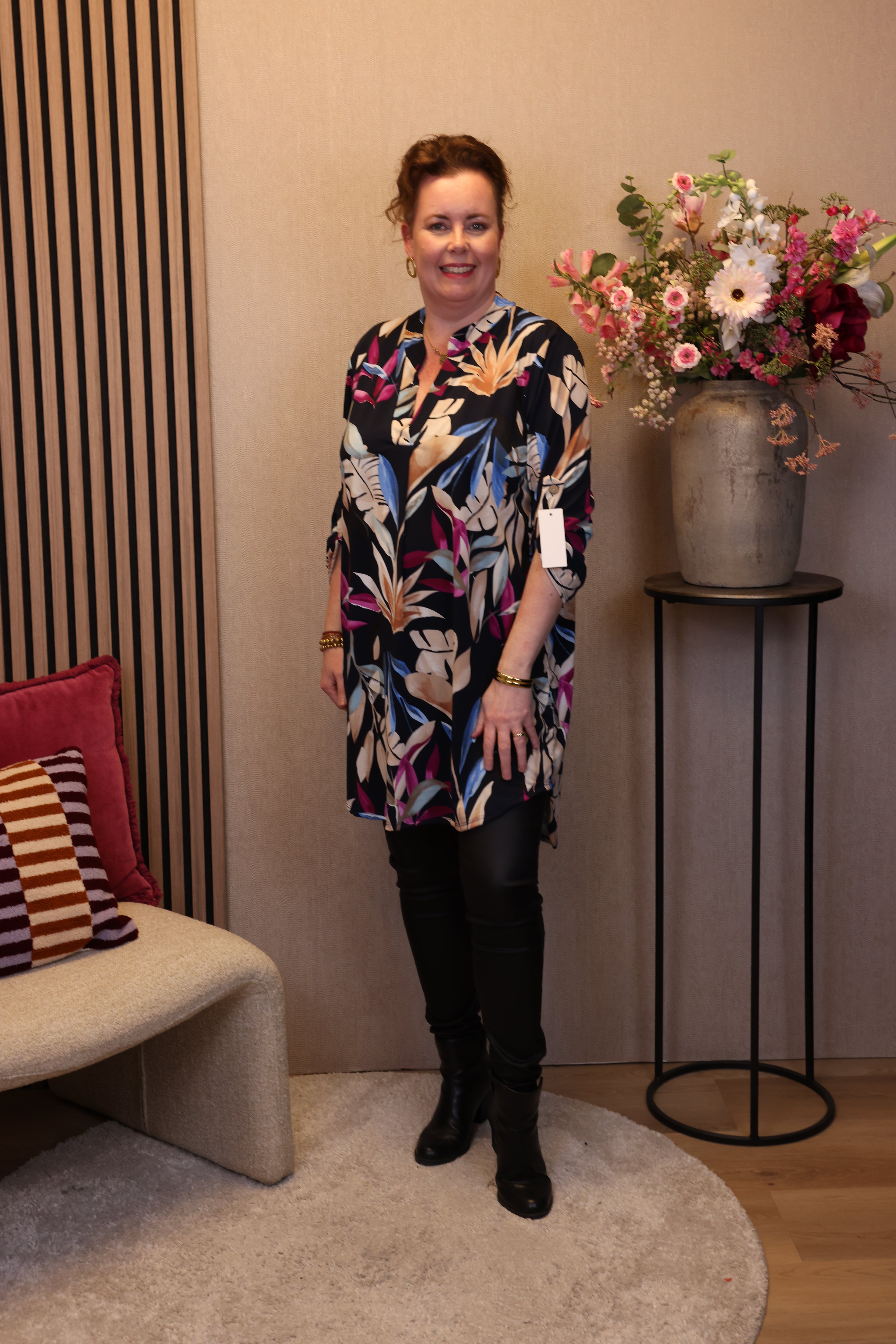 Sabine | Tuniek blauw