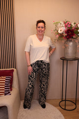 Lotte | Broek zwart met zakken