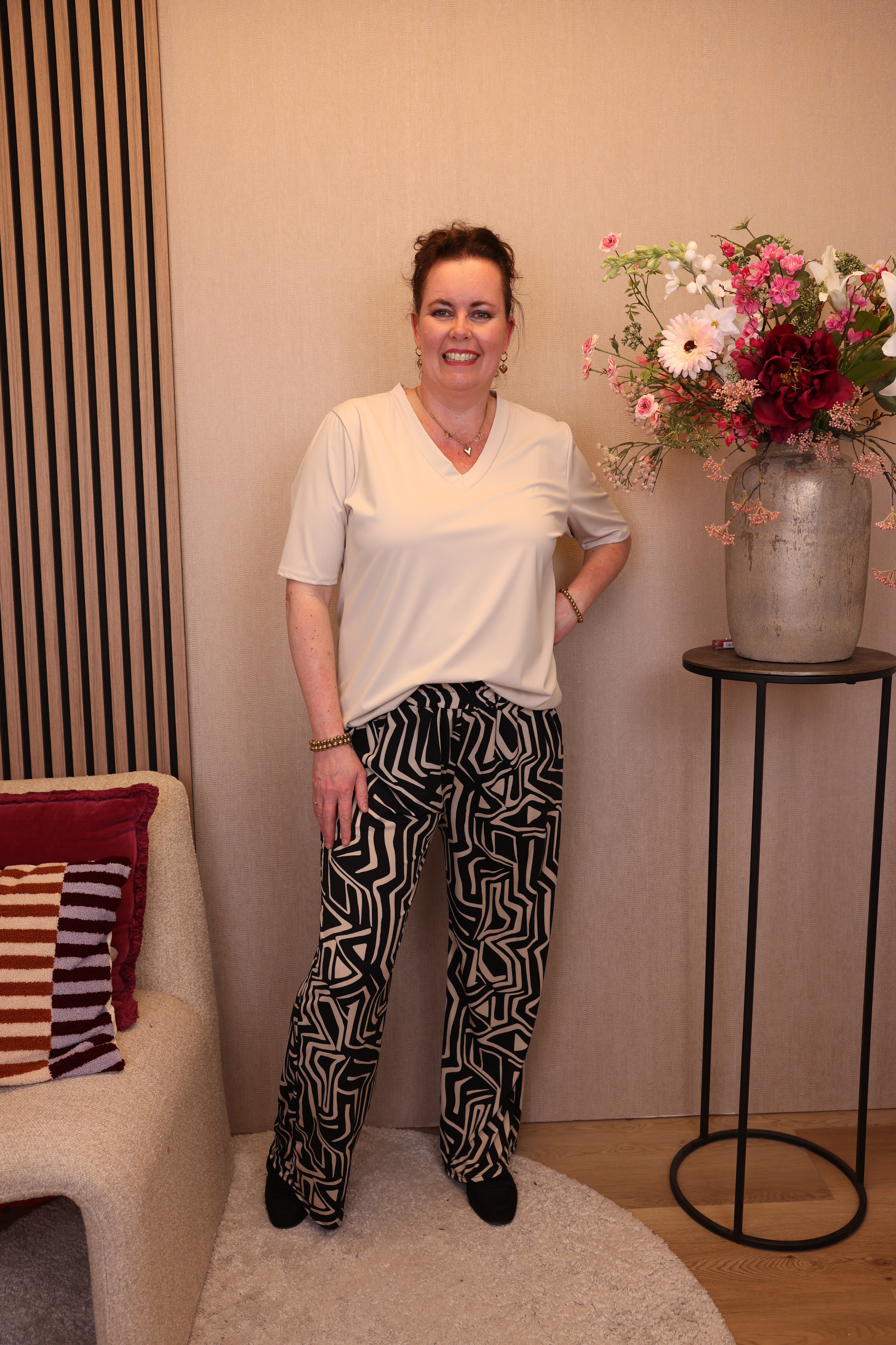 Lotte | Broek zwart met zakken