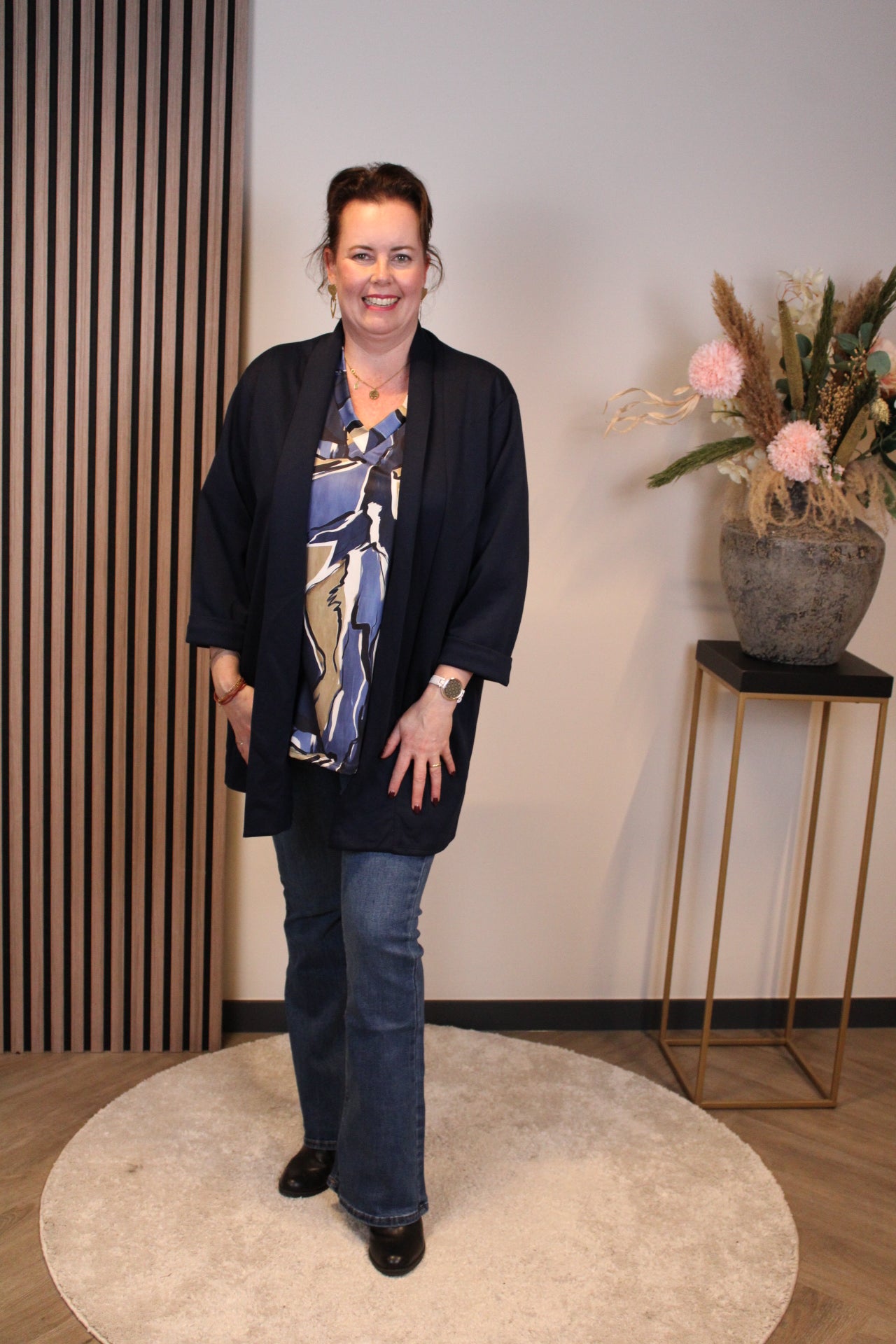 Liv | vest navy 40 t/m 44