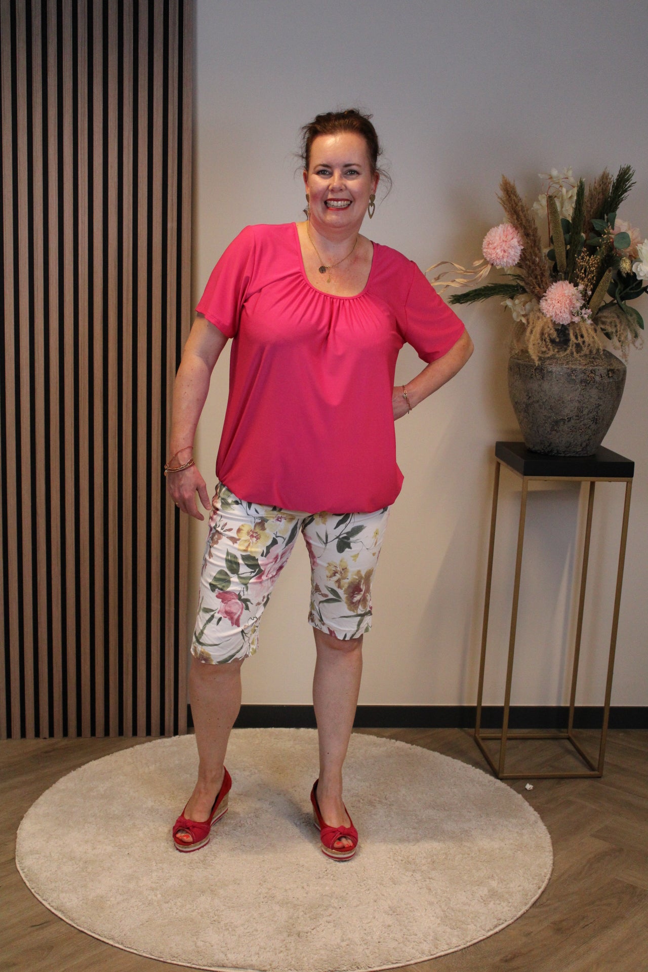 Nomi | Broek kort wit 38 t/m 48