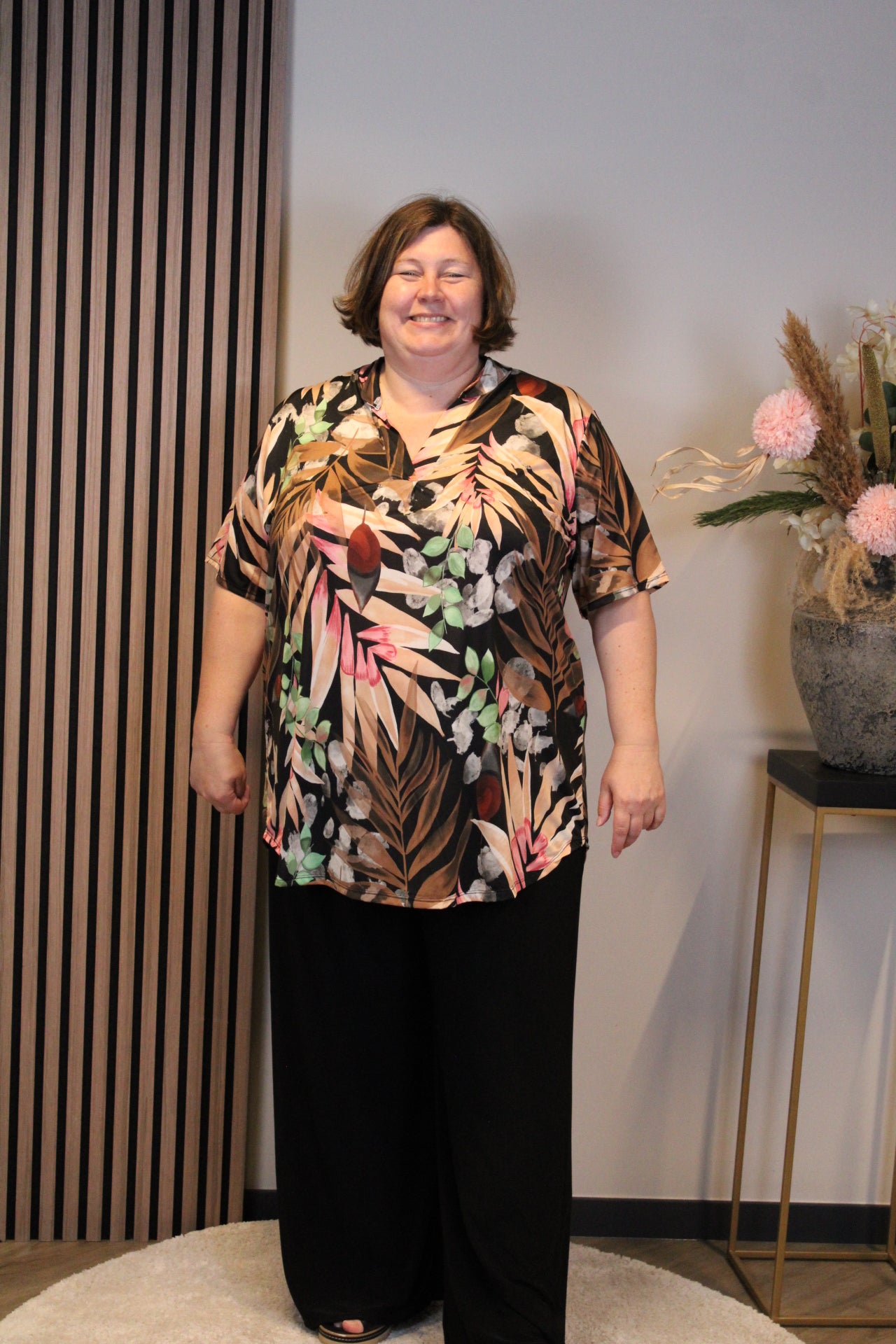 Ellen  | Broek zwart 54 t/m 58