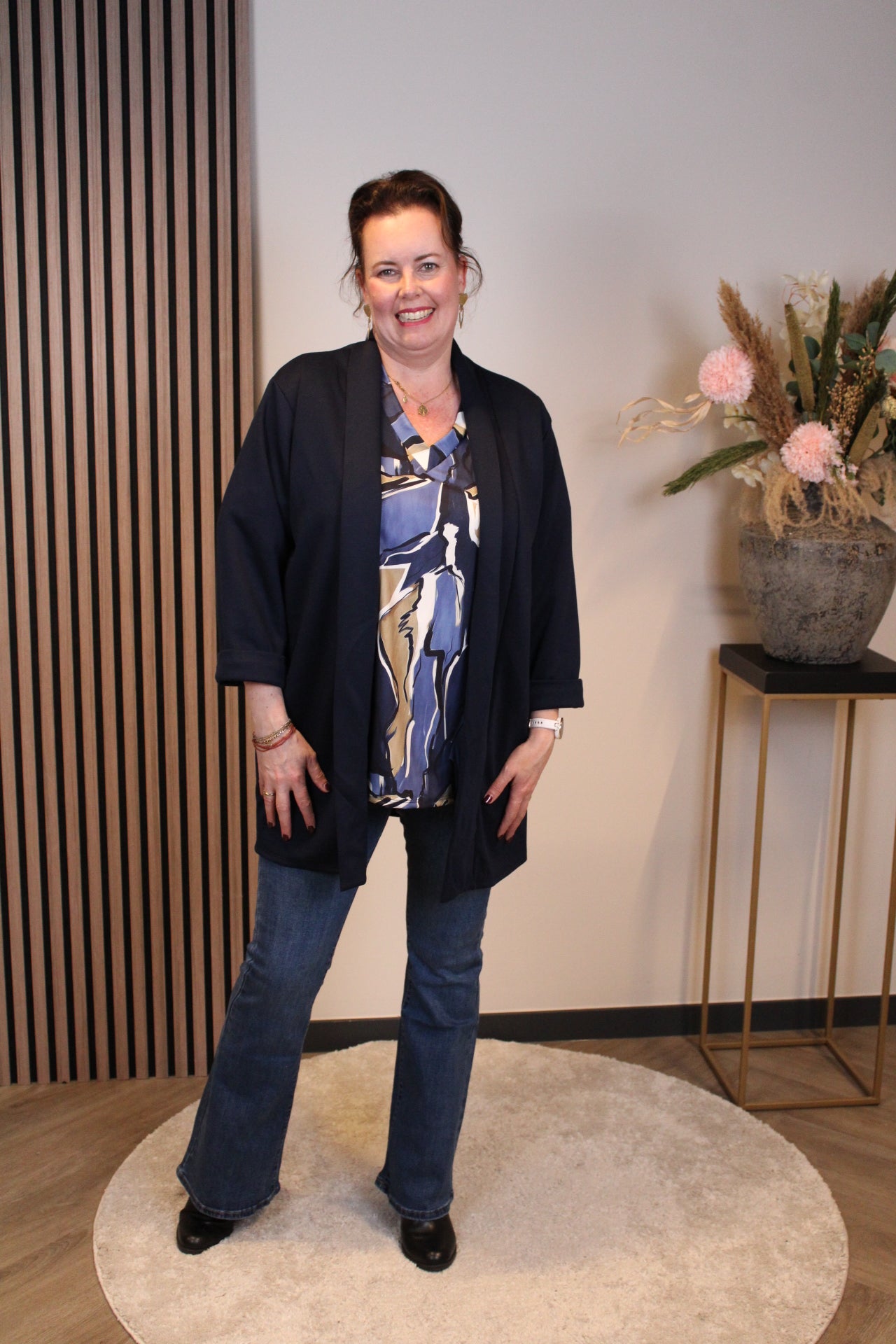 Liv | vest navy 40 t/m 44