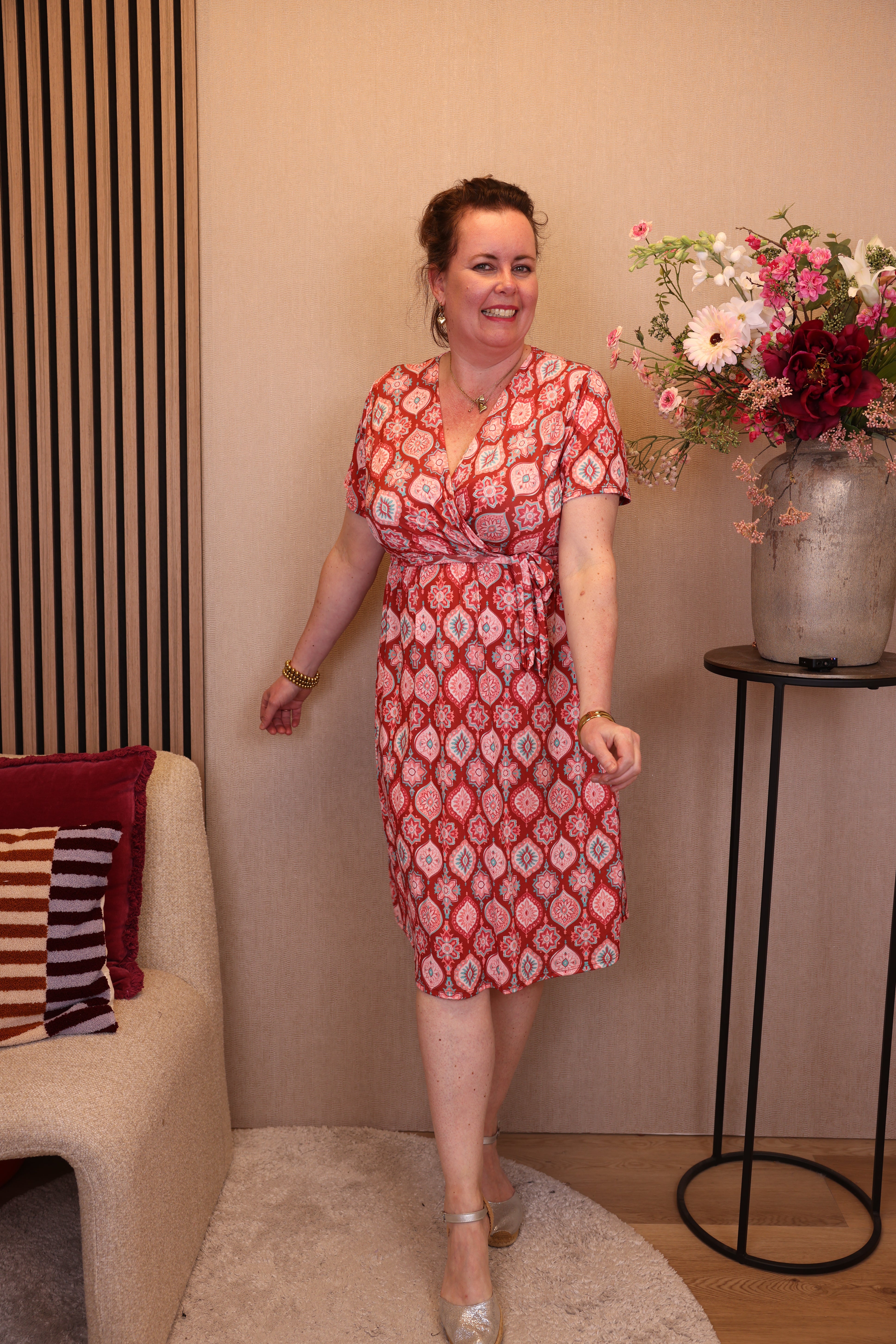 Miranda | Jurk rood